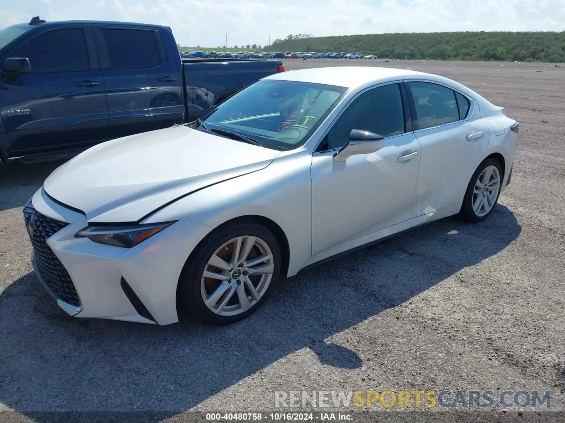 2 Photograph of a damaged car JTHAA1D27N5120552 LEXUS IS 300 2022