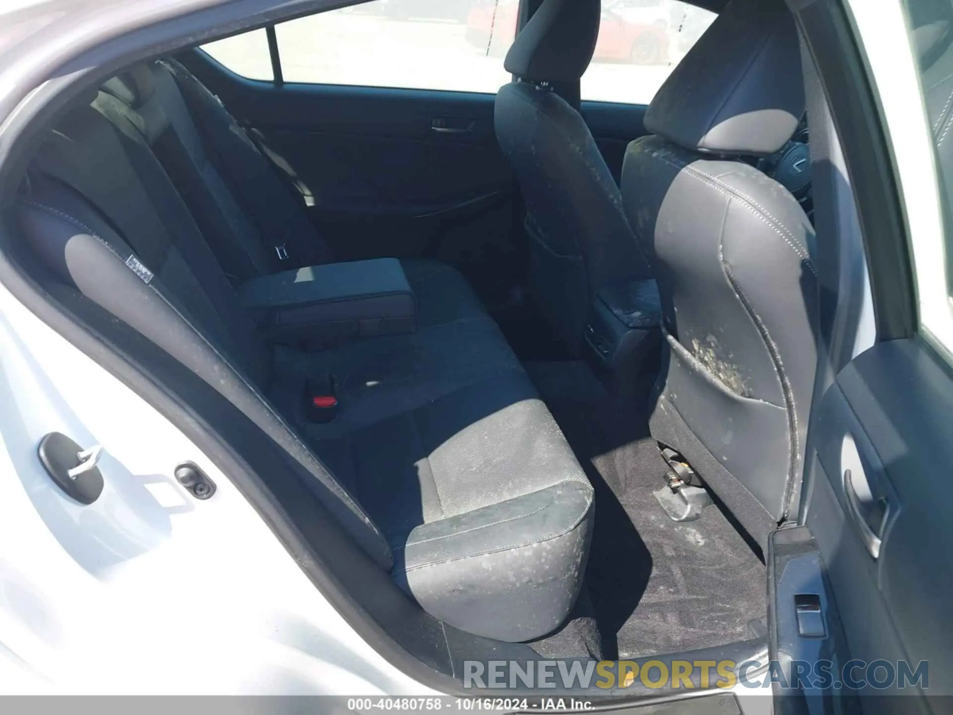 8 Photograph of a damaged car JTHAA1D27N5120552 LEXUS IS 300 2022