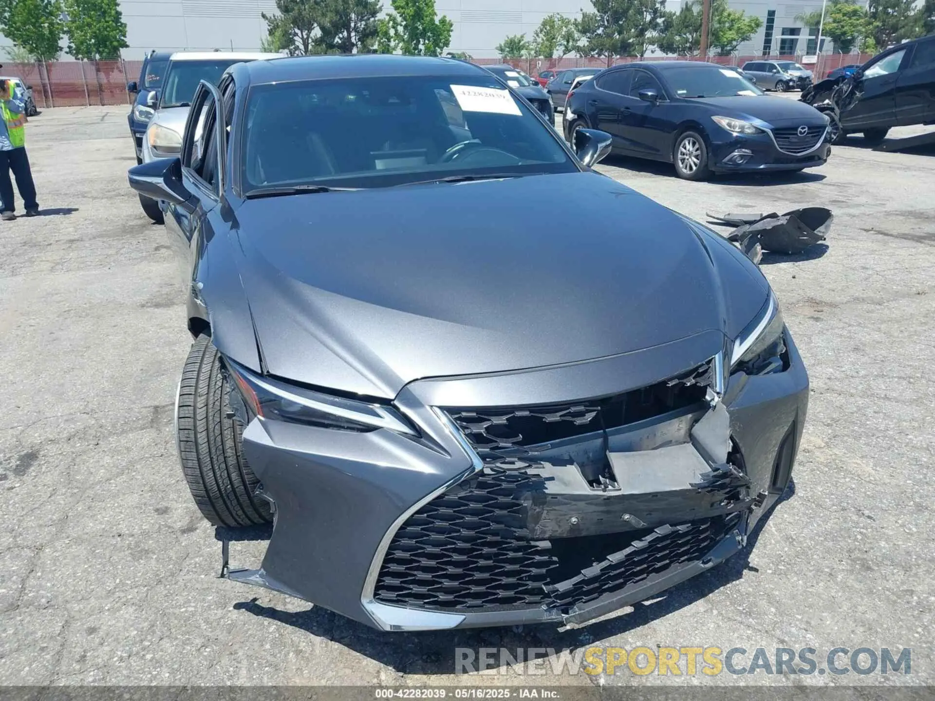 12 Photograph of a damaged car JTHDA1D24N5118903 LEXUS IS 300 2022