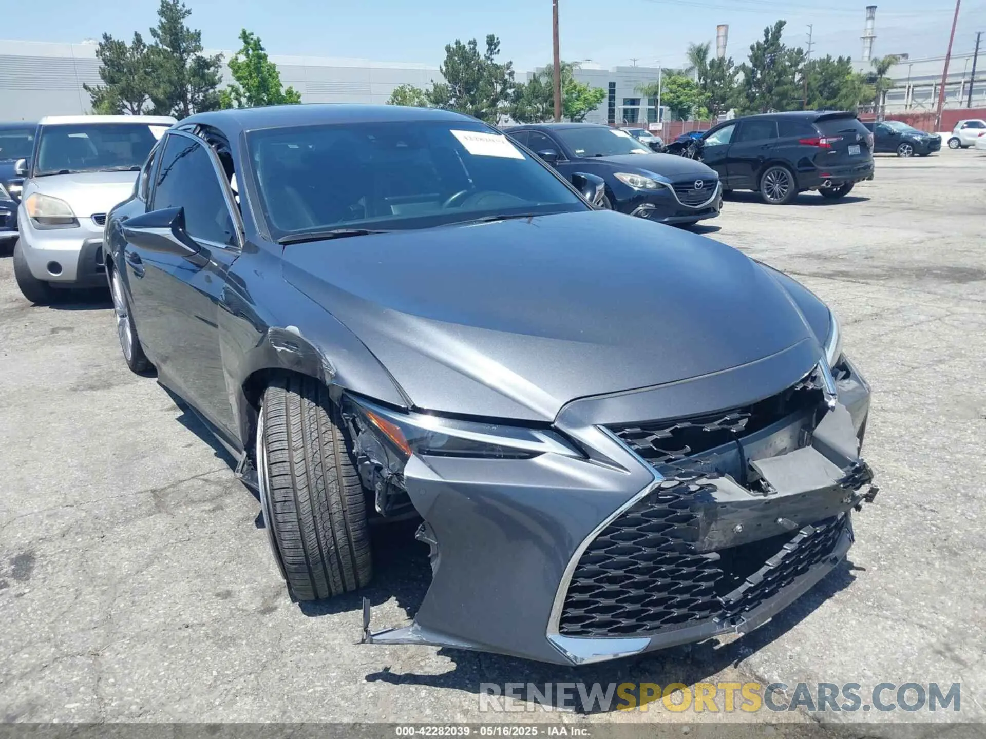 6 Photograph of a damaged car JTHDA1D24N5118903 LEXUS IS 300 2022
