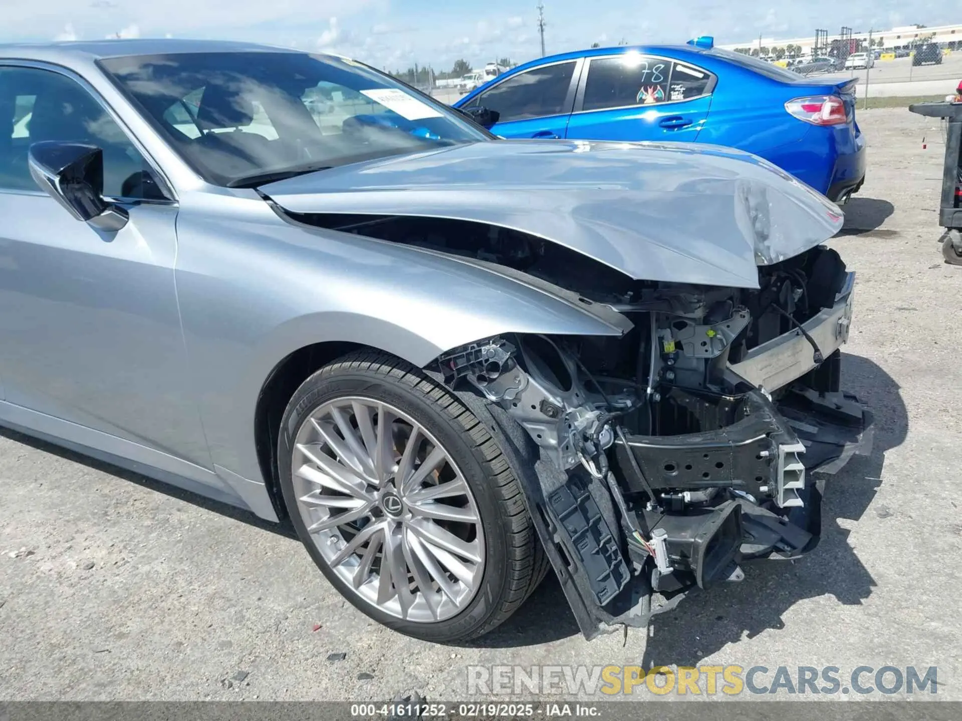 19 Photograph of a damaged car JTHDA1D24N5119341 LEXUS IS 300 2022