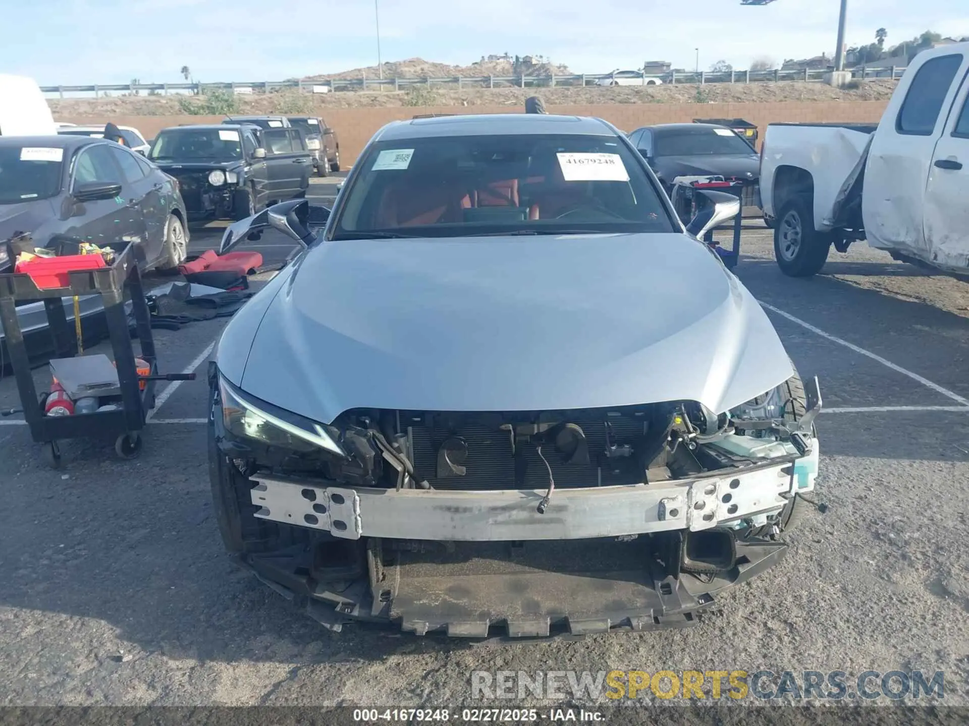13 Photograph of a damaged car JTHDA1D2XN5120901 LEXUS IS 300 2022