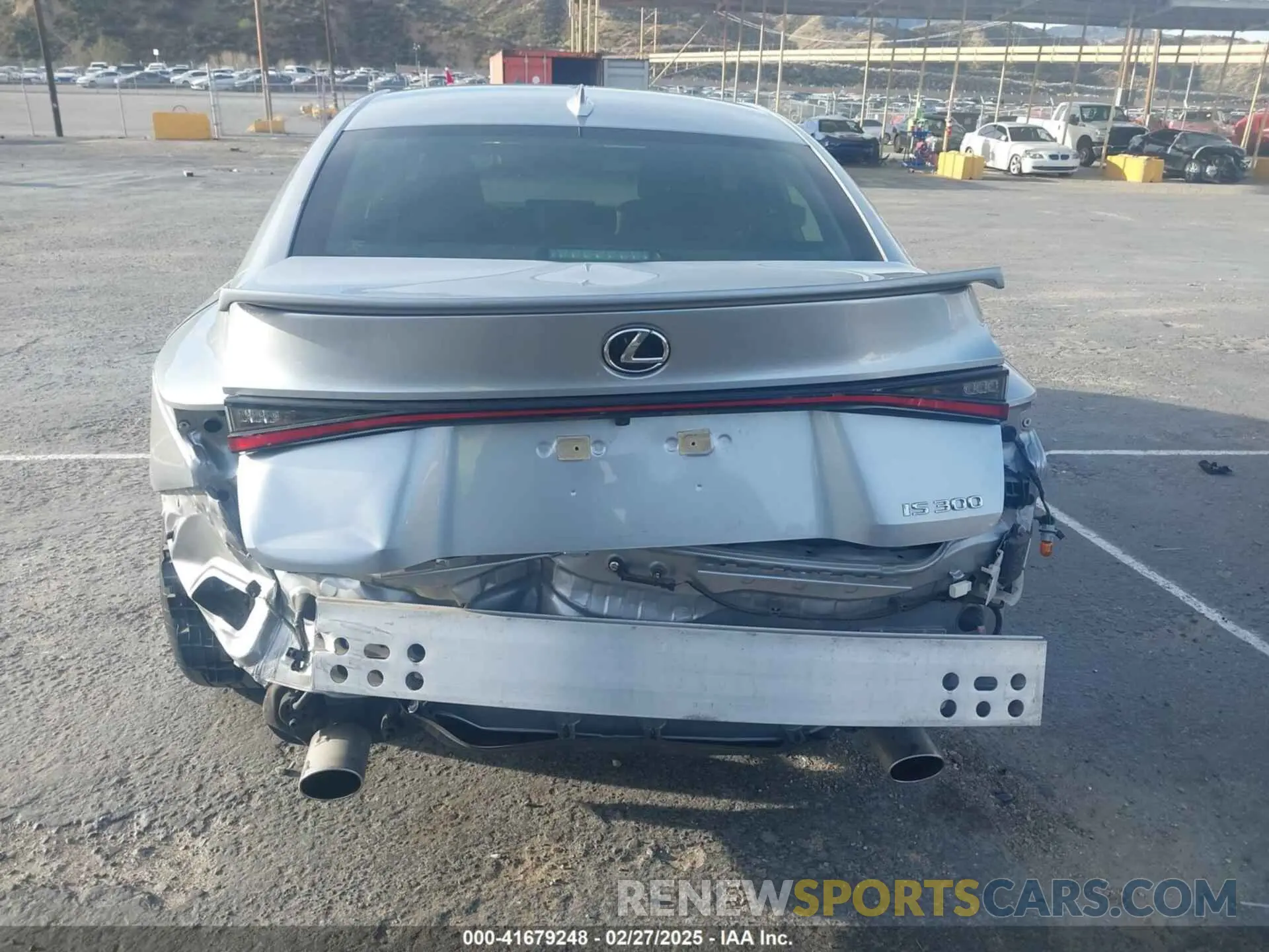 17 Photograph of a damaged car JTHDA1D2XN5120901 LEXUS IS 300 2022