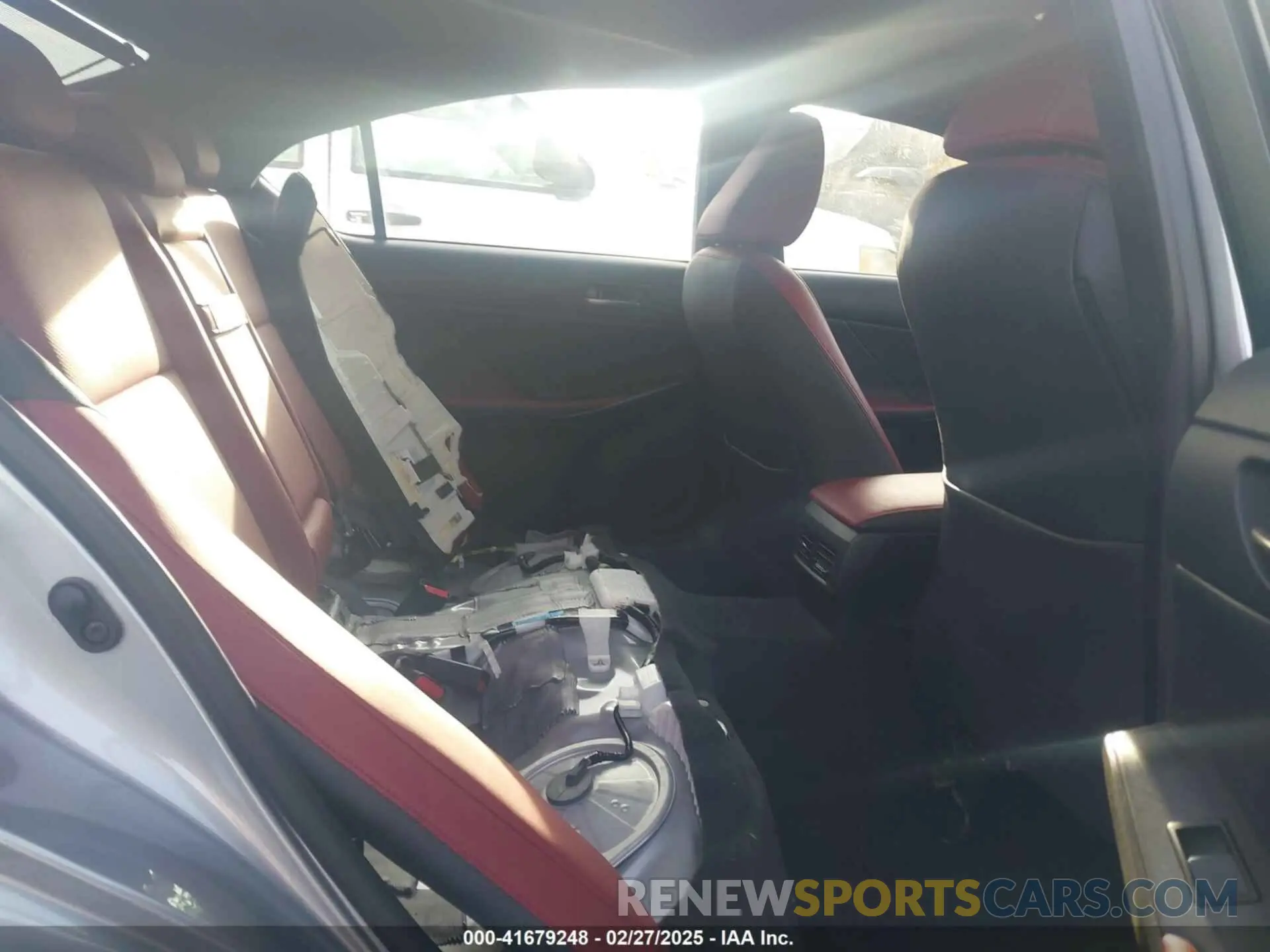 8 Photograph of a damaged car JTHDA1D2XN5120901 LEXUS IS 300 2022