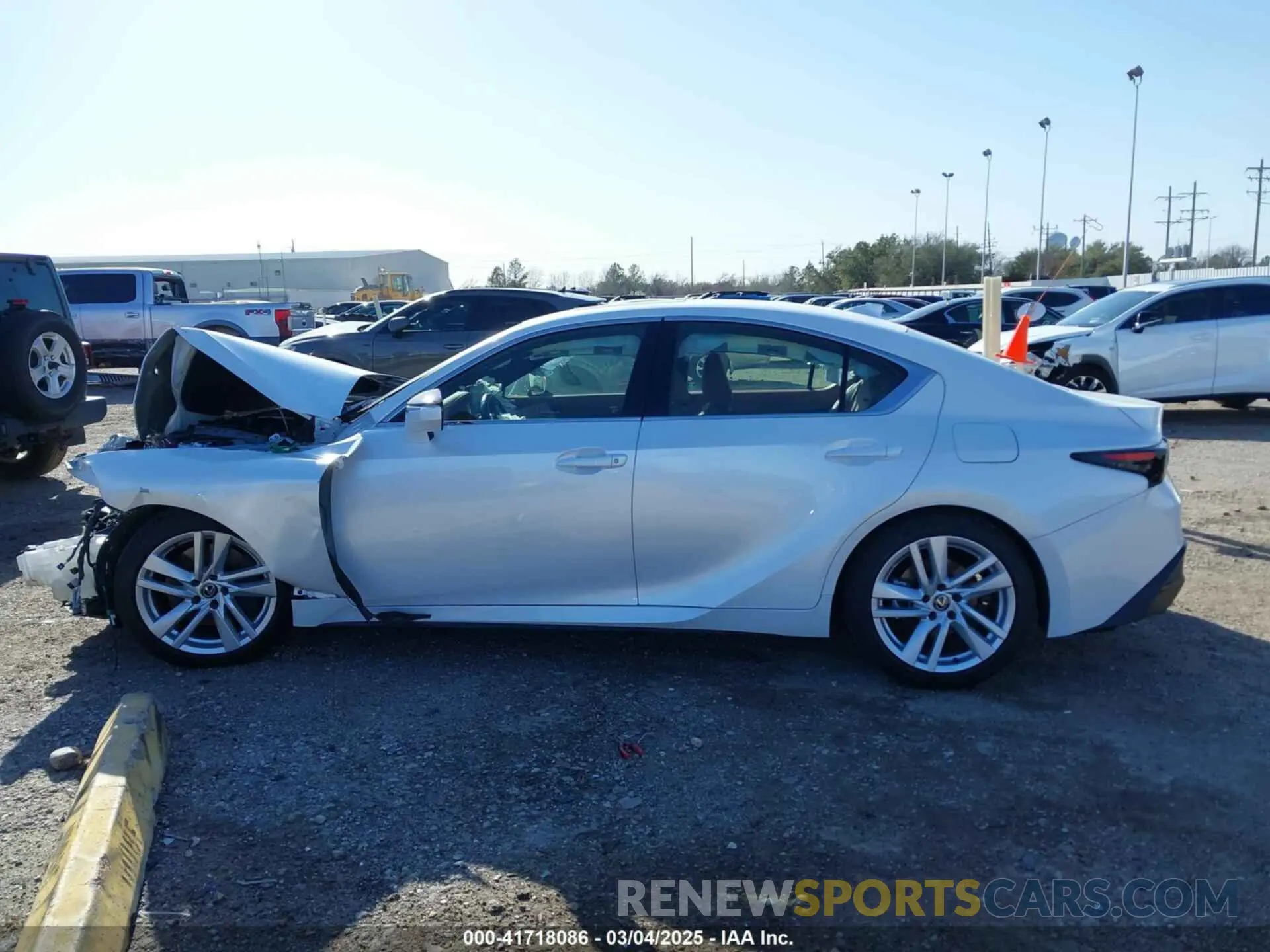 14 Photograph of a damaged car JTHCA1D22P5123953 LEXUS IS 300 2023