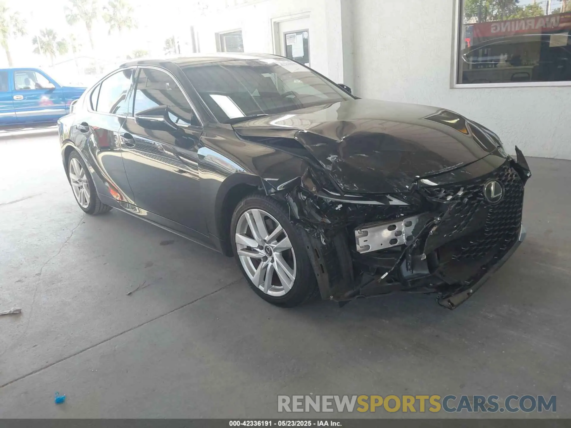 1 Photograph of a damaged car JTHCA1D2XP5125840 LEXUS IS 300 2023