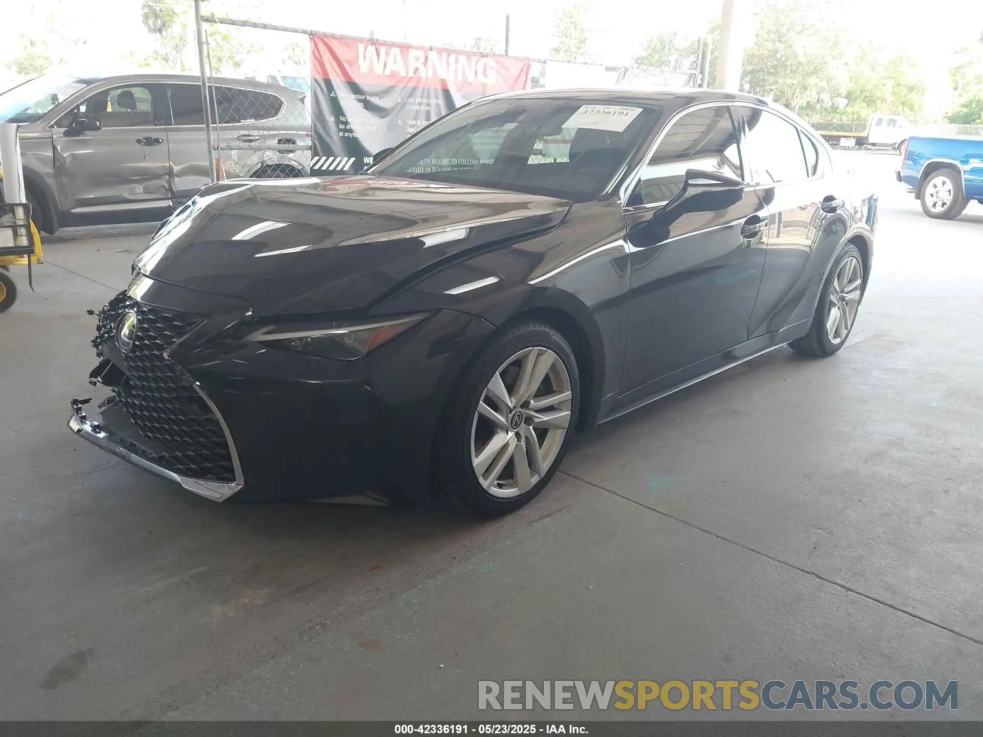 2 Photograph of a damaged car JTHCA1D2XP5125840 LEXUS IS 300 2023