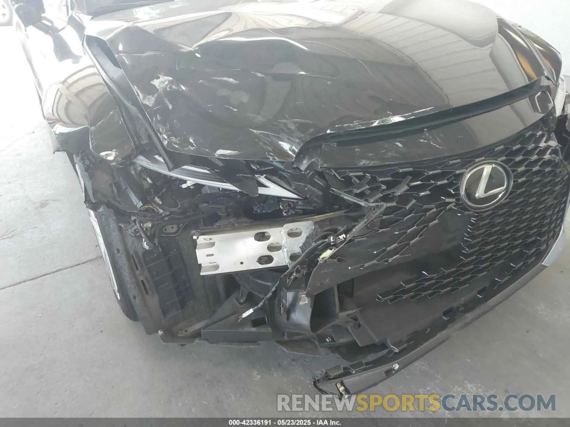 6 Photograph of a damaged car JTHCA1D2XP5125840 LEXUS IS 300 2023