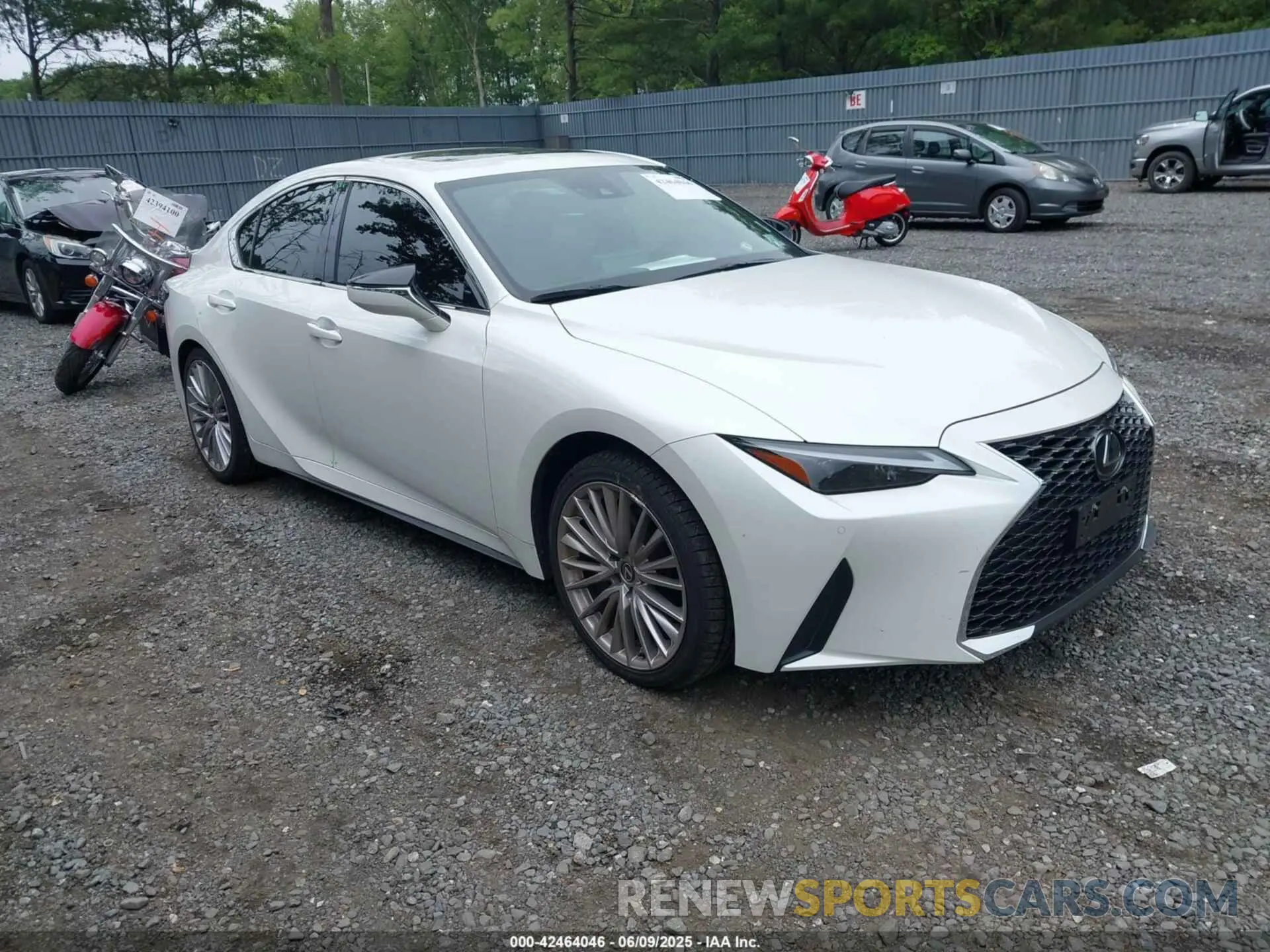 1 Photograph of a damaged car JTHD81F21P5050734 LEXUS IS 300 2023