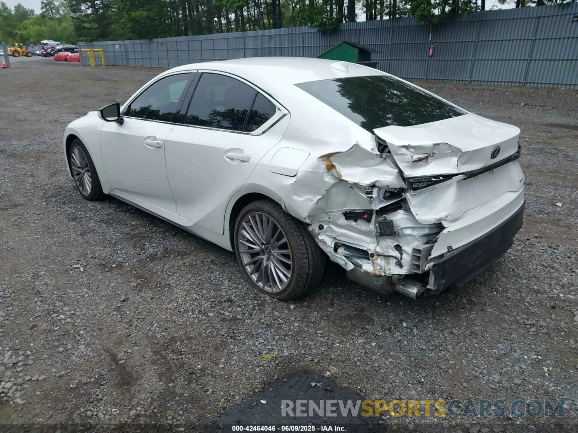 3 Photograph of a damaged car JTHD81F21P5050734 LEXUS IS 300 2023