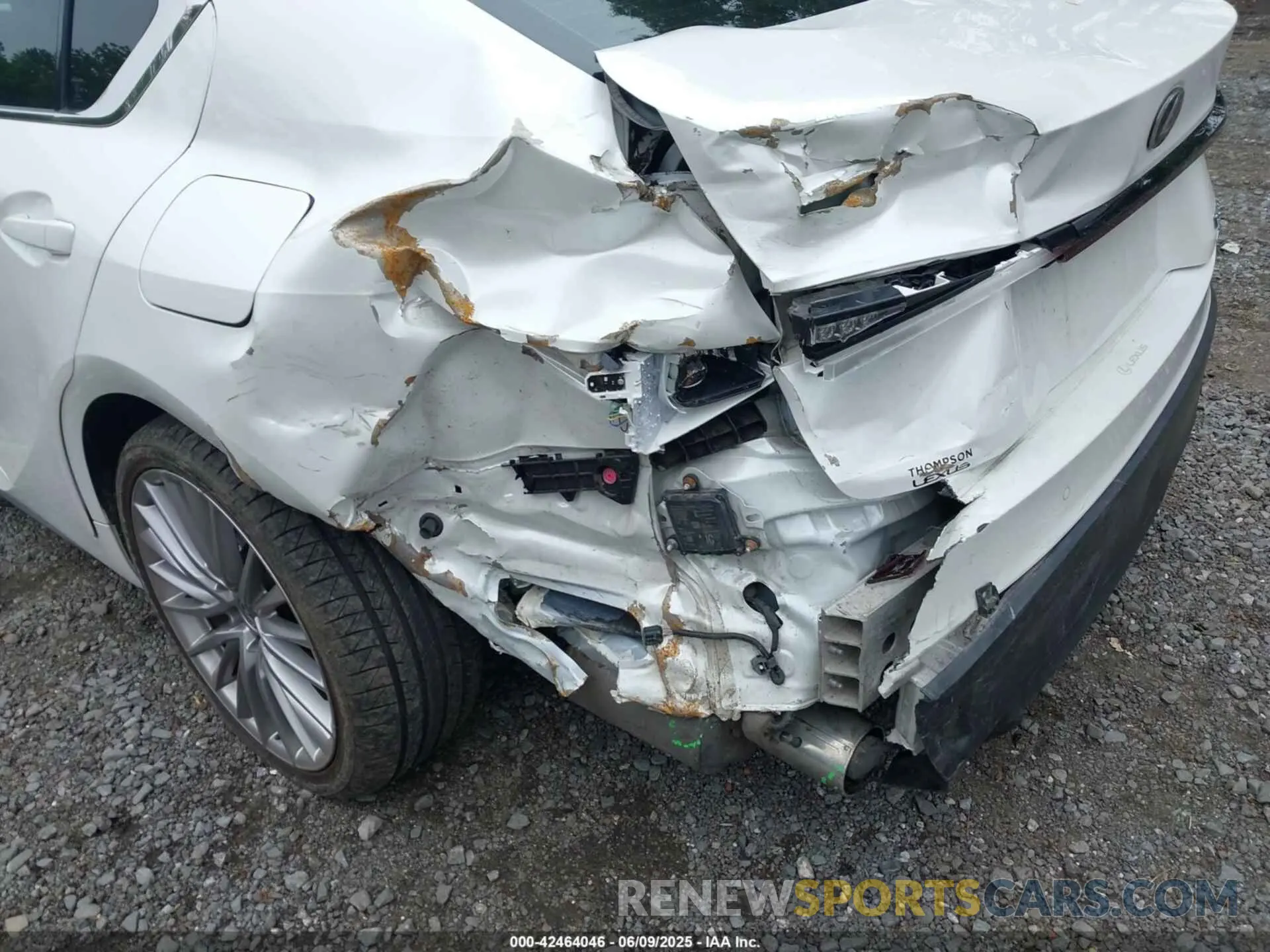 6 Photograph of a damaged car JTHD81F21P5050734 LEXUS IS 300 2023