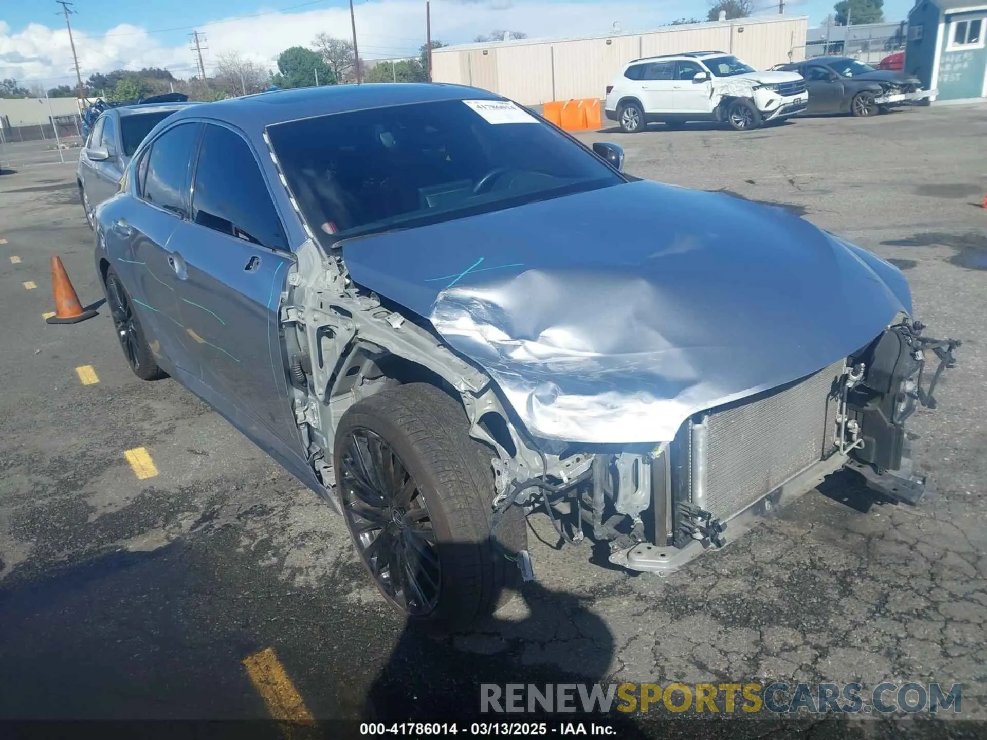 1 Photograph of a damaged car JTHDA1D24P5125014 LEXUS IS 300 2023