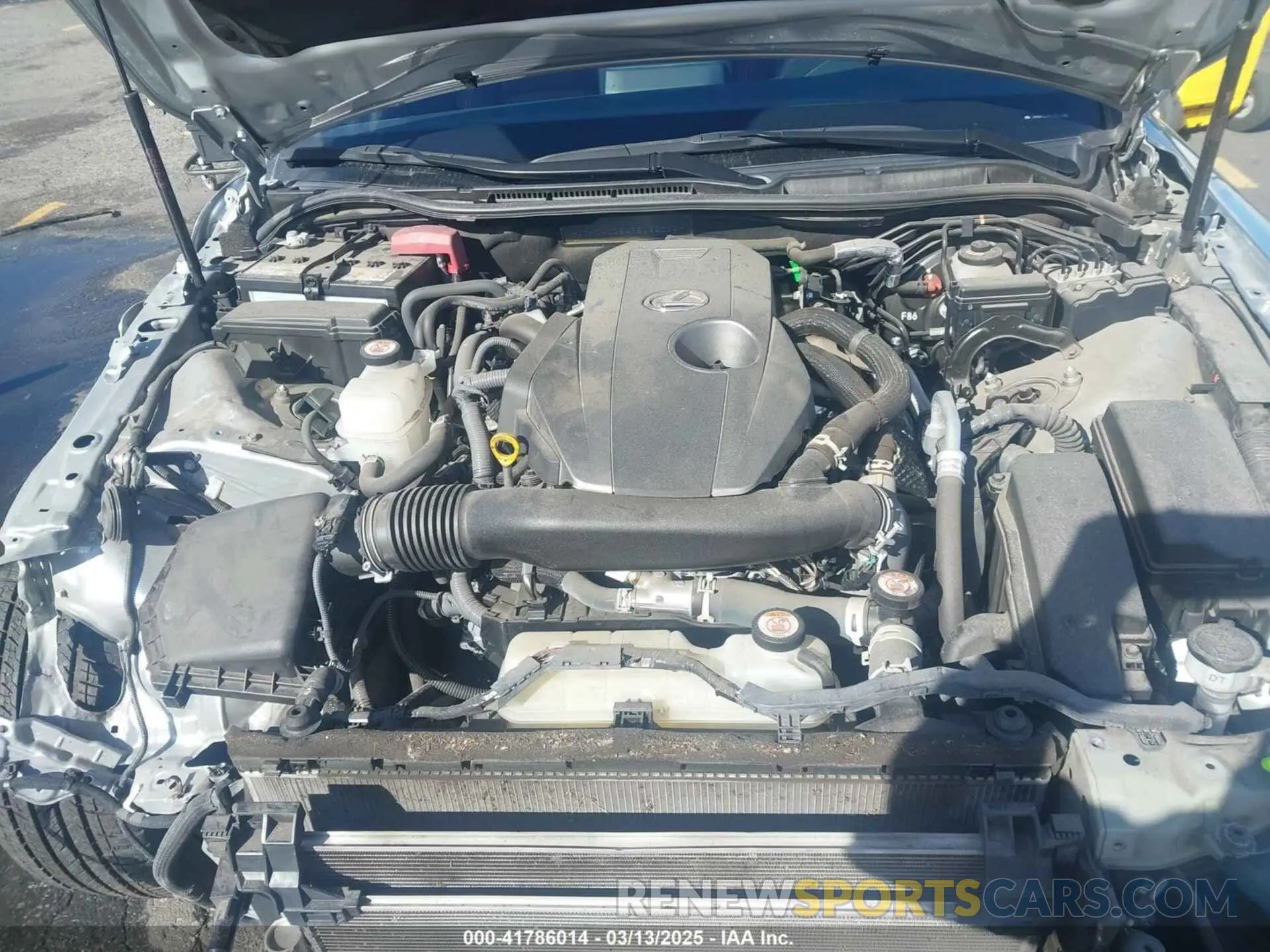 10 Photograph of a damaged car JTHDA1D24P5125014 LEXUS IS 300 2023