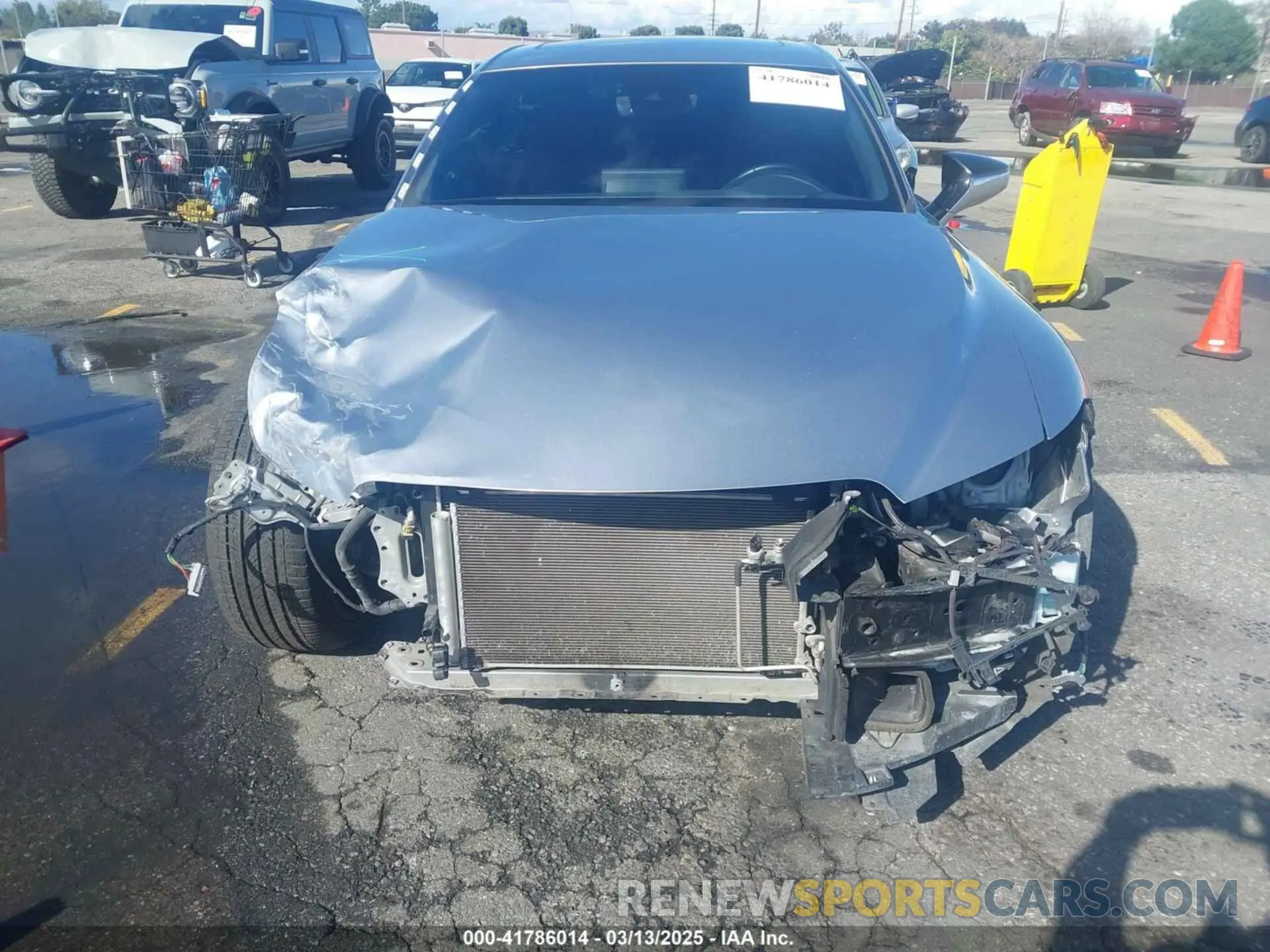12 Photograph of a damaged car JTHDA1D24P5125014 LEXUS IS 300 2023