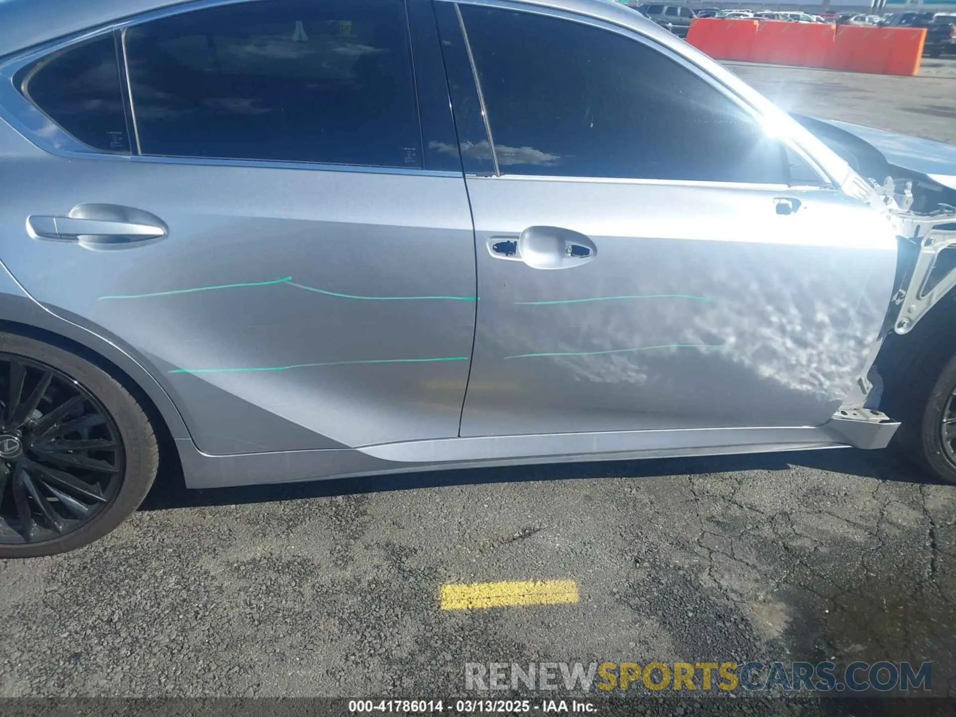 17 Photograph of a damaged car JTHDA1D24P5125014 LEXUS IS 300 2023