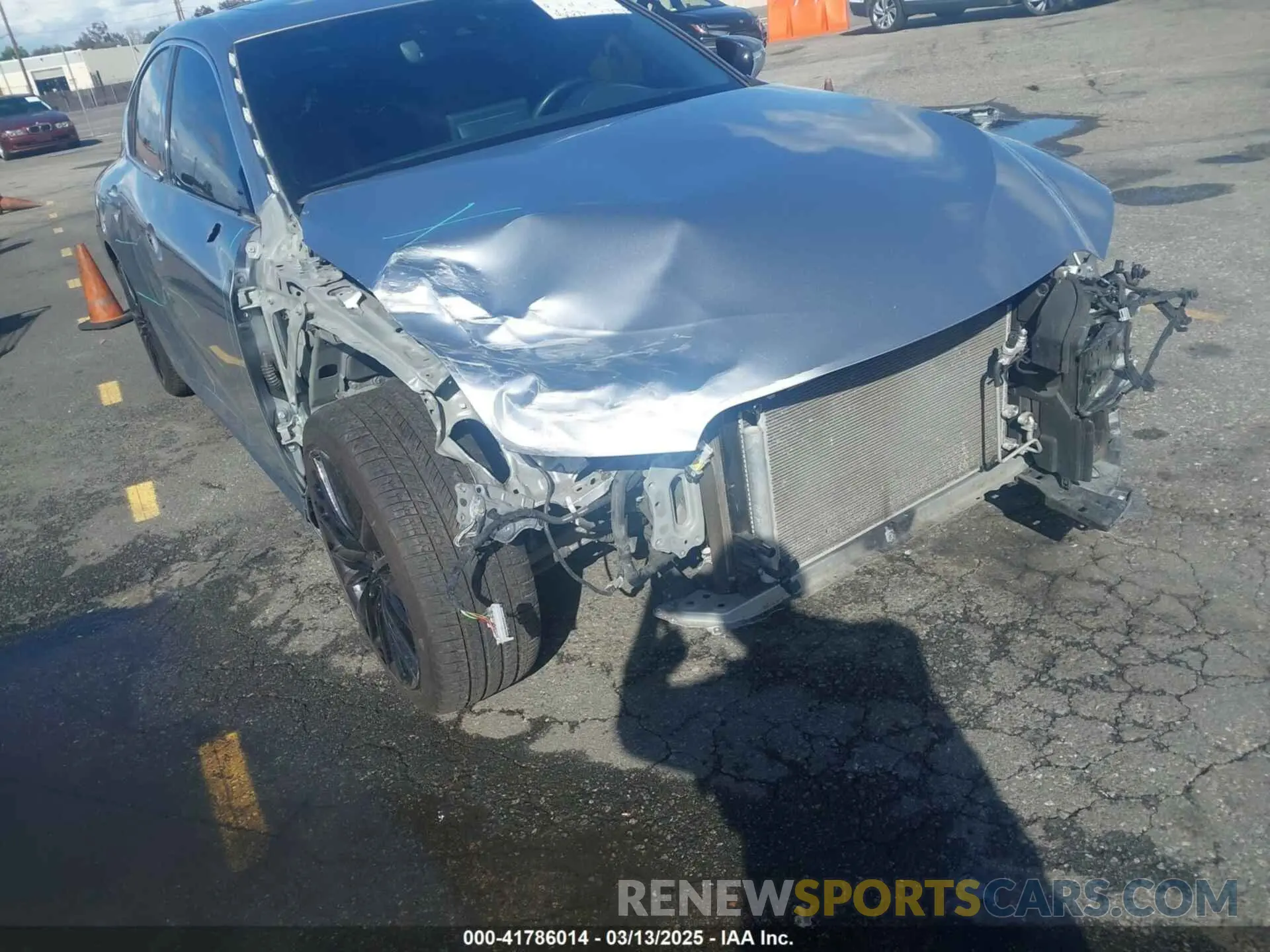 6 Photograph of a damaged car JTHDA1D24P5125014 LEXUS IS 300 2023