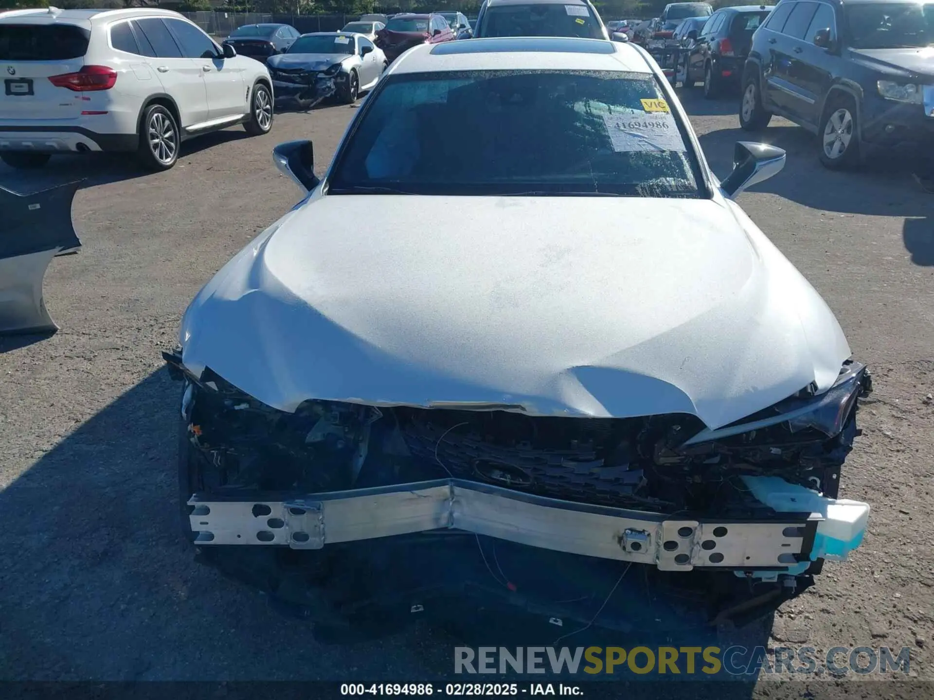 11 Photograph of a damaged car JTHCA1D23R5133037 LEXUS IS 300 2024