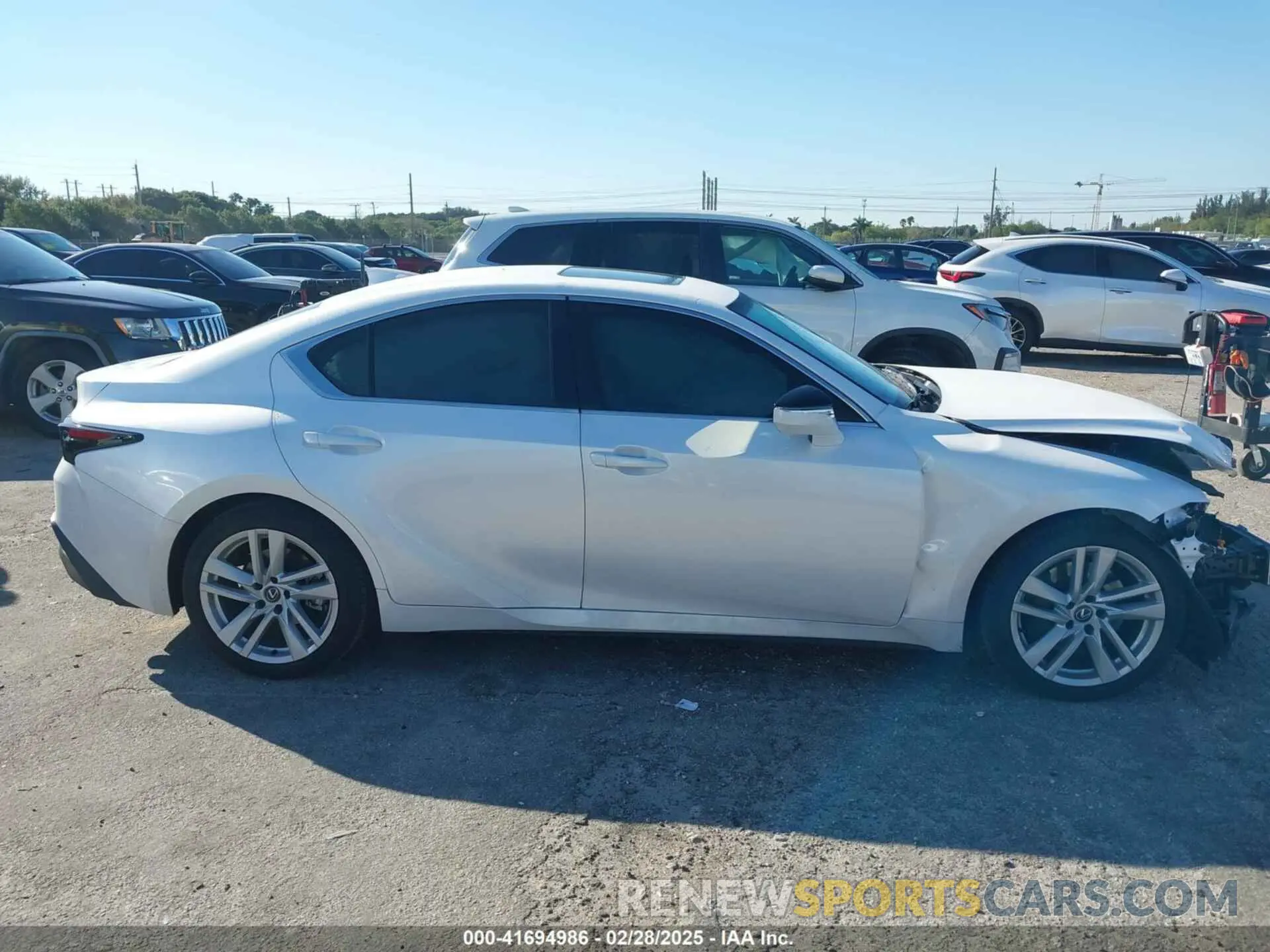12 Photograph of a damaged car JTHCA1D23R5133037 LEXUS IS 300 2024