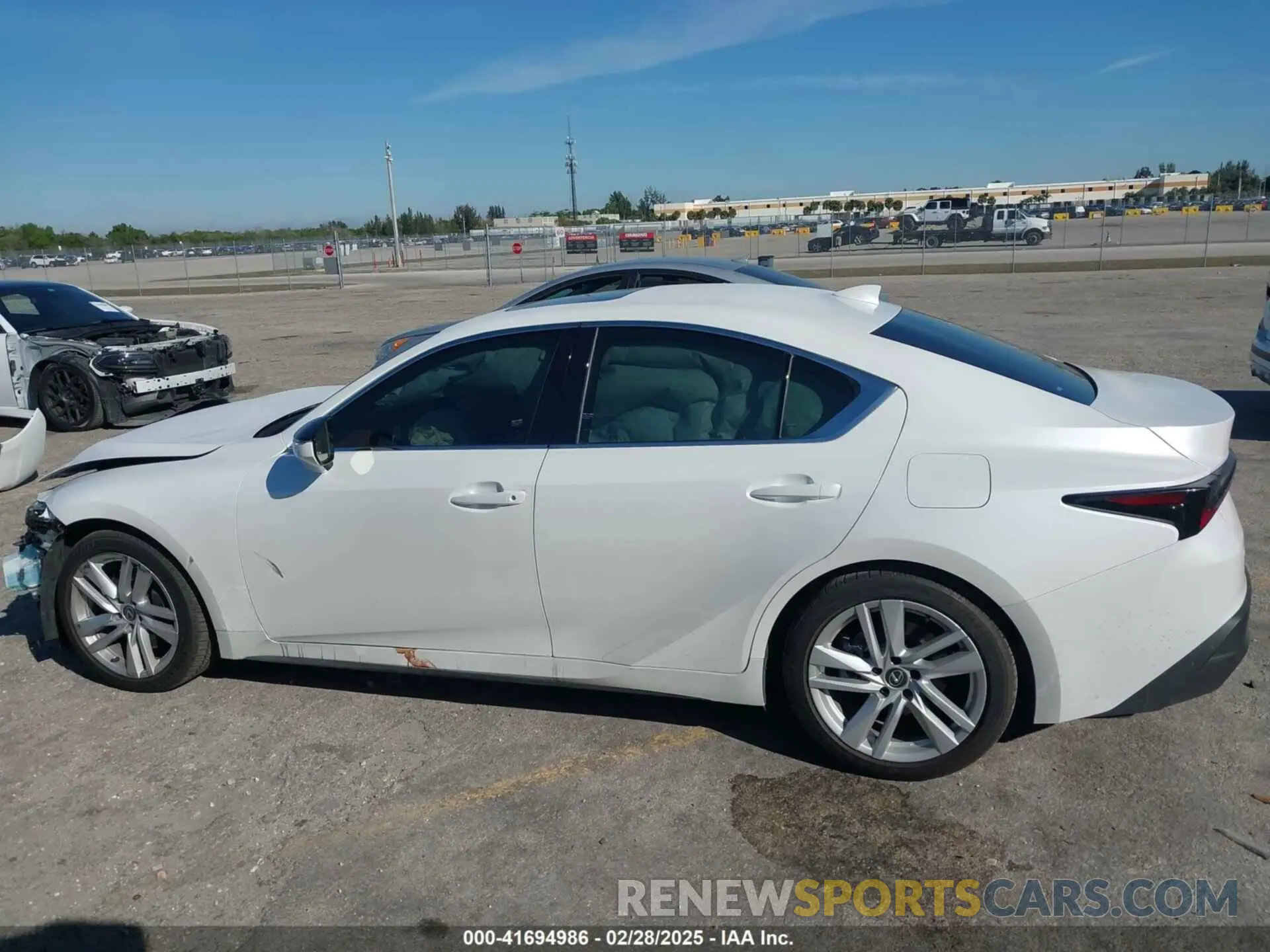 13 Photograph of a damaged car JTHCA1D23R5133037 LEXUS IS 300 2024