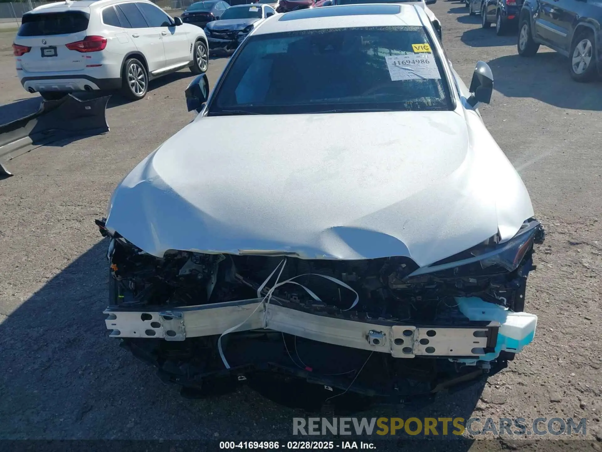 6 Photograph of a damaged car JTHCA1D23R5133037 LEXUS IS 300 2024