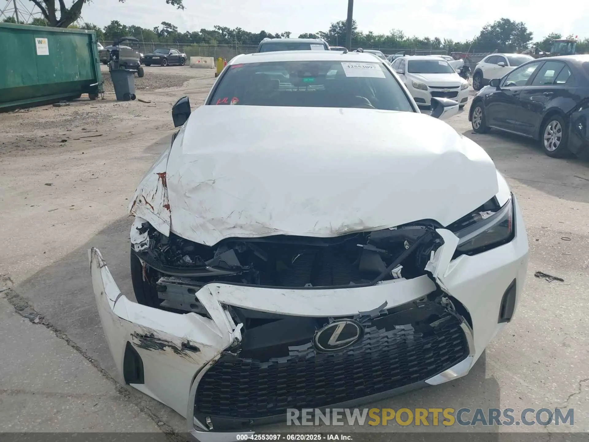12 Photograph of a damaged car JTHCA1D27R5129265 LEXUS IS 300 2024
