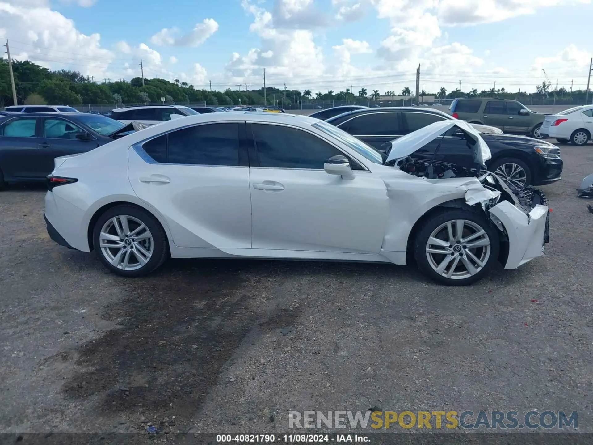 13 Photograph of a damaged car JTHCA1D29R5132104 LEXUS IS 300 2024