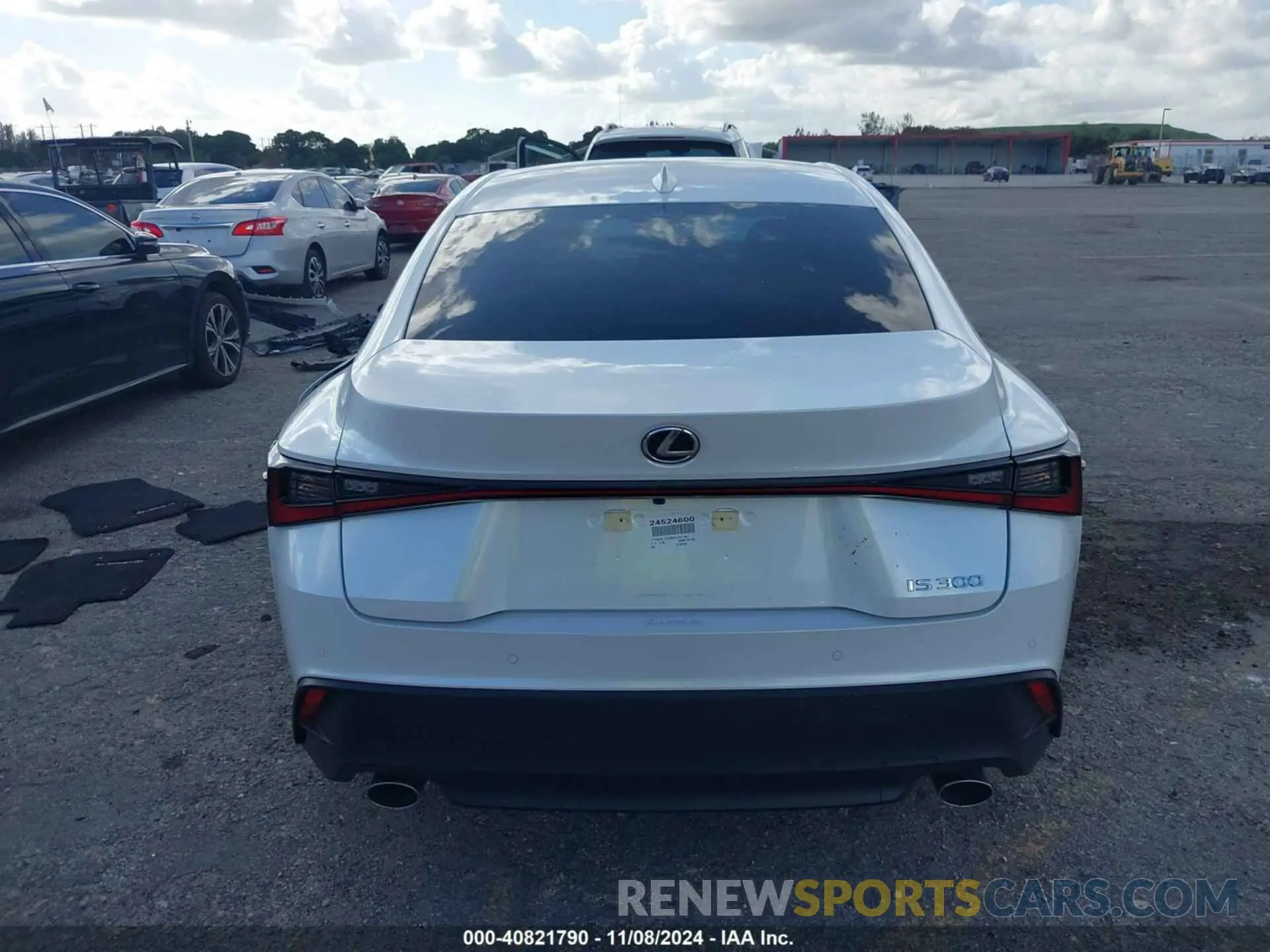 16 Photograph of a damaged car JTHCA1D29R5132104 LEXUS IS 300 2024