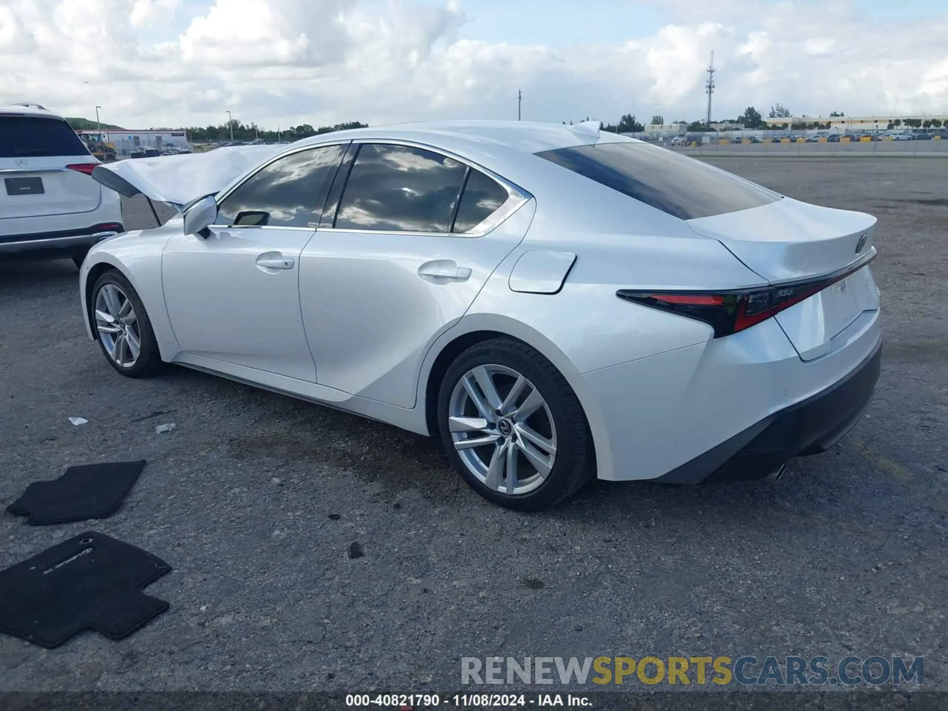 3 Photograph of a damaged car JTHCA1D29R5132104 LEXUS IS 300 2024