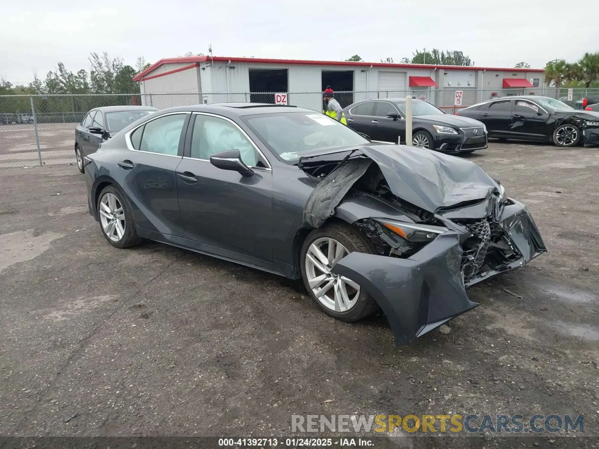 1 Photograph of a damaged car JTHCA1D2XR5129115 LEXUS IS 300 2024
