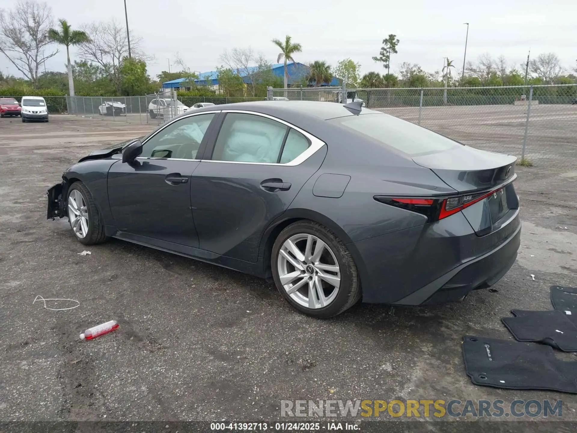 3 Photograph of a damaged car JTHCA1D2XR5129115 LEXUS IS 300 2024