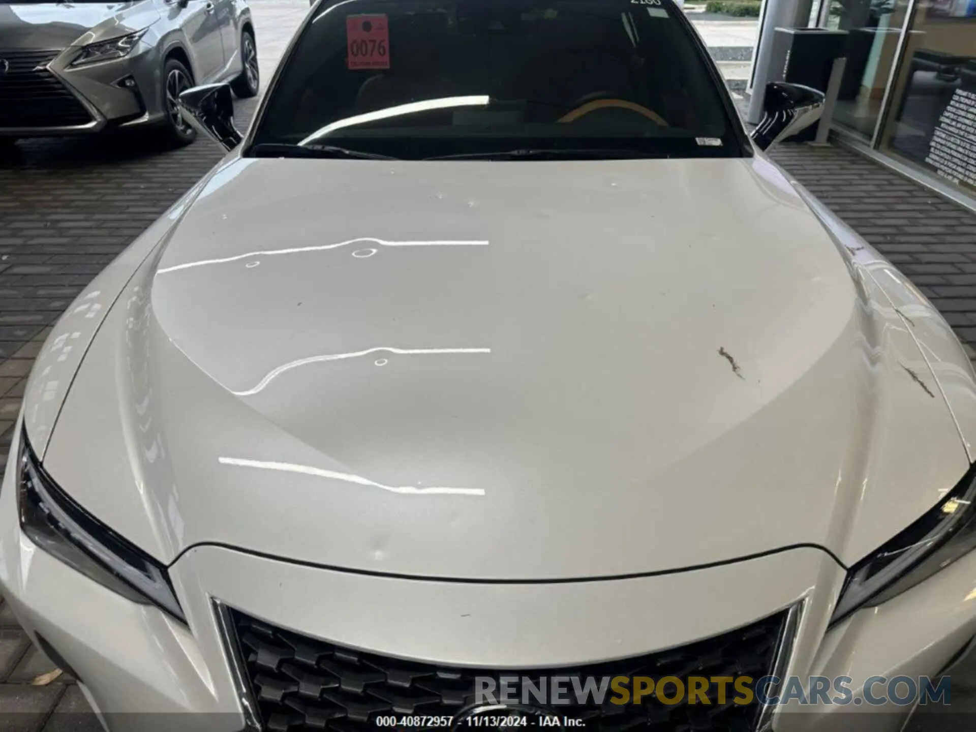 6 Photograph of a damaged car JTHD81F21R5052860 LEXUS IS 300 2024