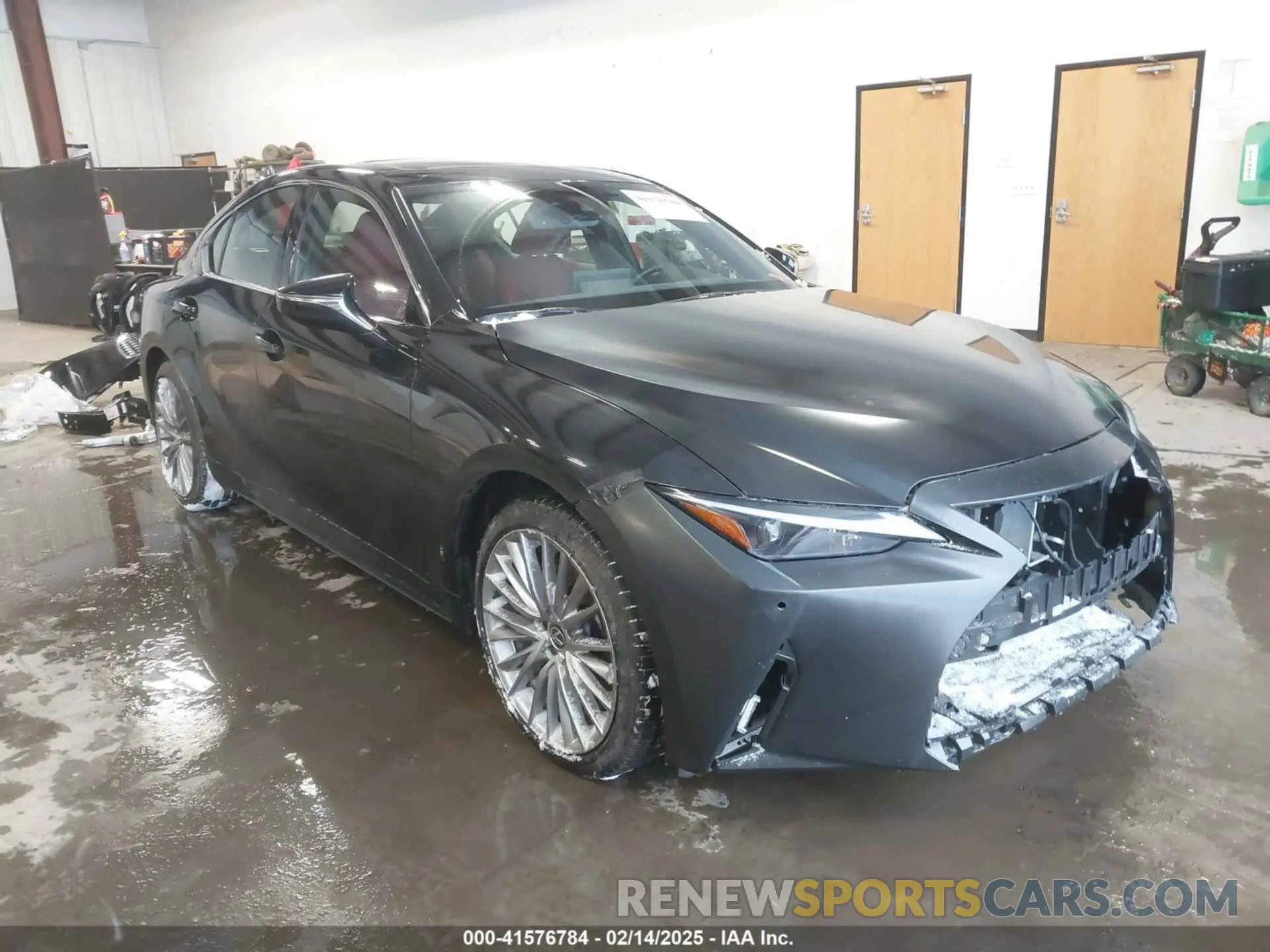 1 Photograph of a damaged car JTHD81F28R5052855 LEXUS IS 300 2024