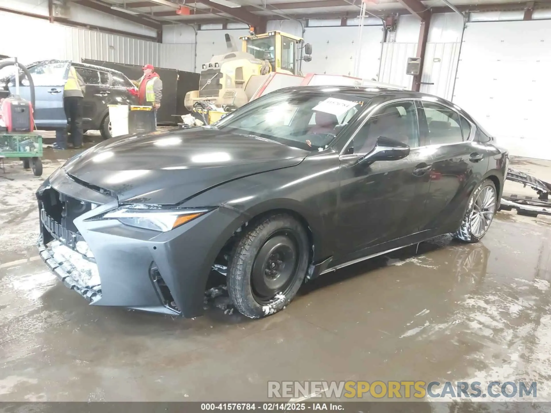 2 Photograph of a damaged car JTHD81F28R5052855 LEXUS IS 300 2024