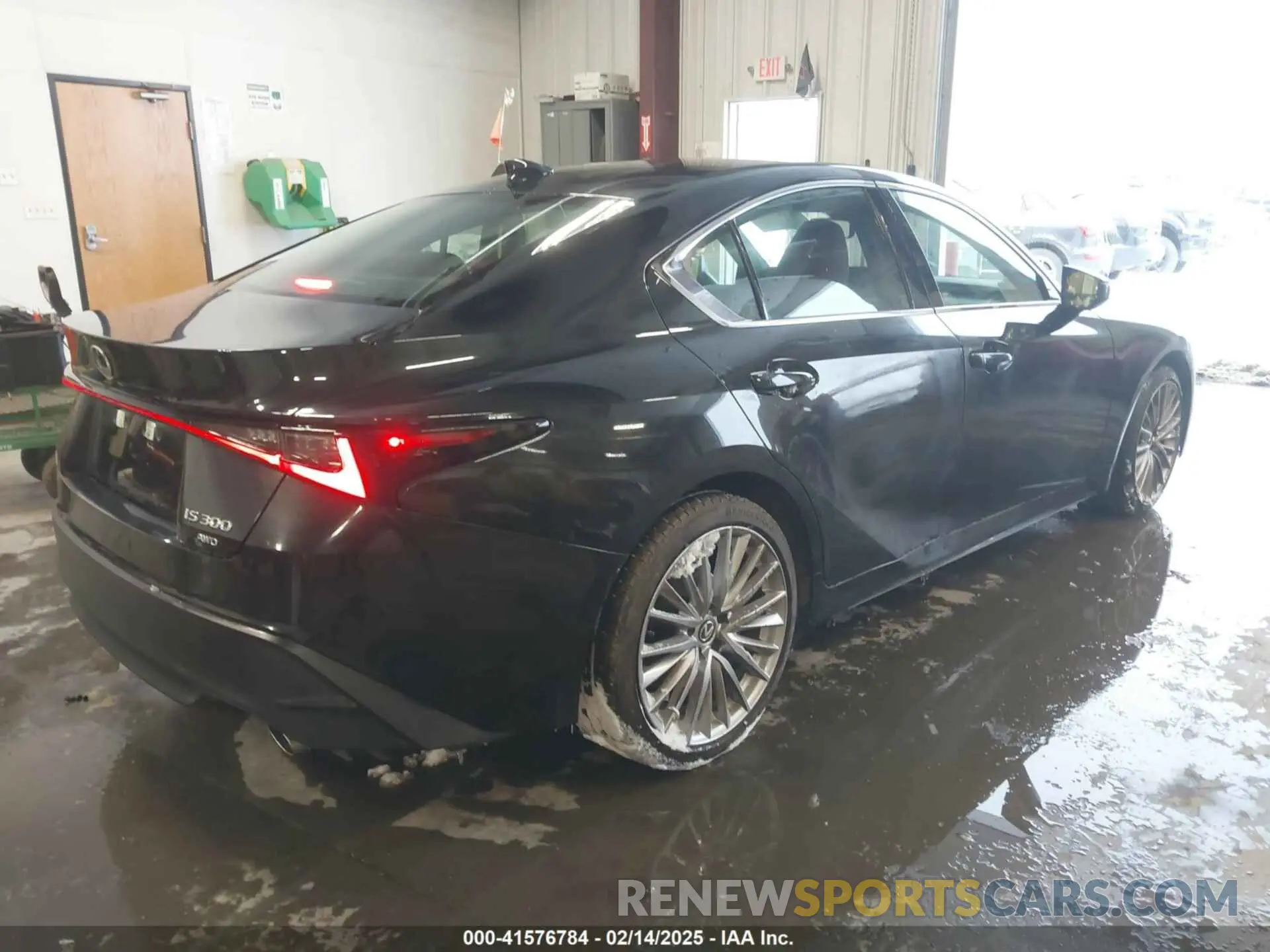 4 Photograph of a damaged car JTHD81F28R5052855 LEXUS IS 300 2024