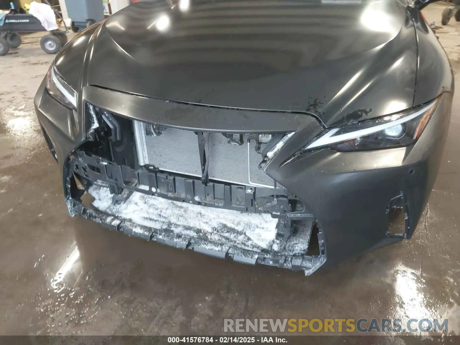 6 Photograph of a damaged car JTHD81F28R5052855 LEXUS IS 300 2024