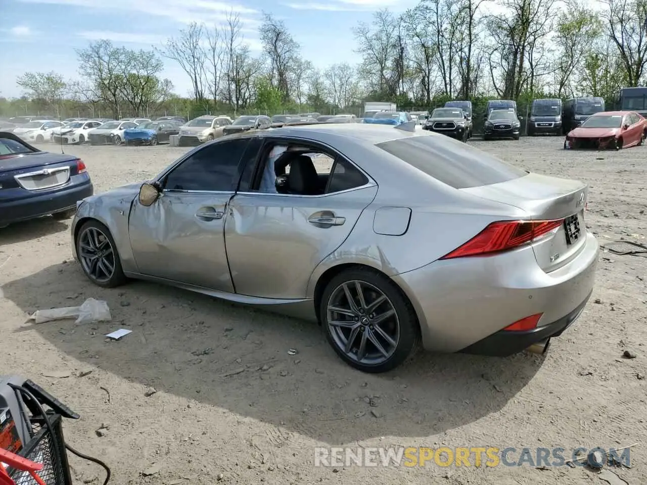 2 Photograph of a damaged car JTHG81F20L5043295 LEXUS IS 300 F S 2020