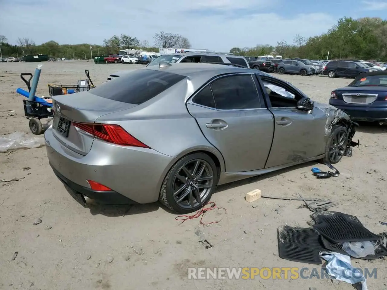 3 Photograph of a damaged car JTHG81F20L5043295 LEXUS IS 300 F S 2020