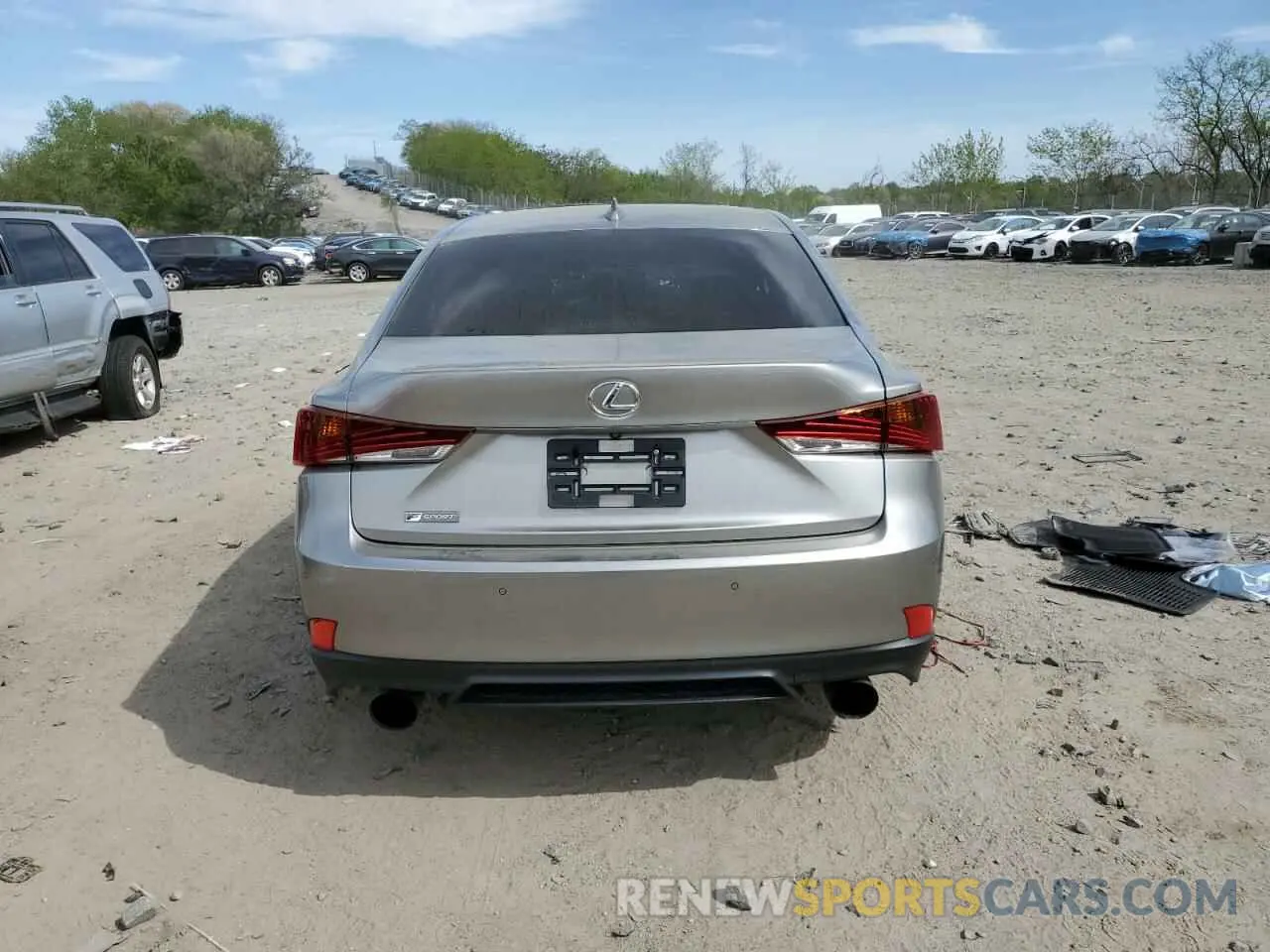 6 Photograph of a damaged car JTHG81F20L5043295 LEXUS IS 300 F S 2020