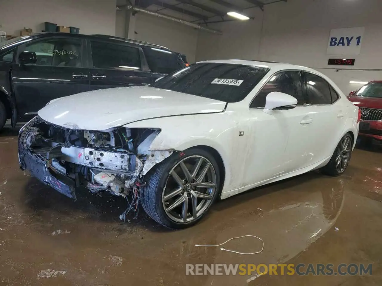 1 Photograph of a damaged car JTHG81F21L5042768 LEXUS IS 300 F S 2020