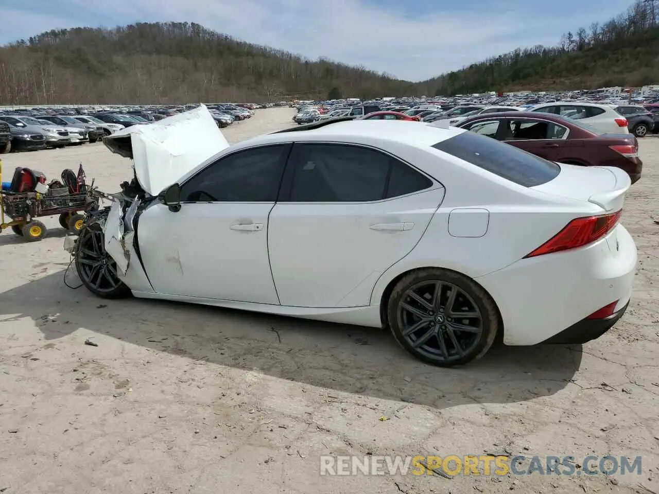 2 Photograph of a damaged car JTHG81F27L5041365 LEXUS IS 300 F S 2020