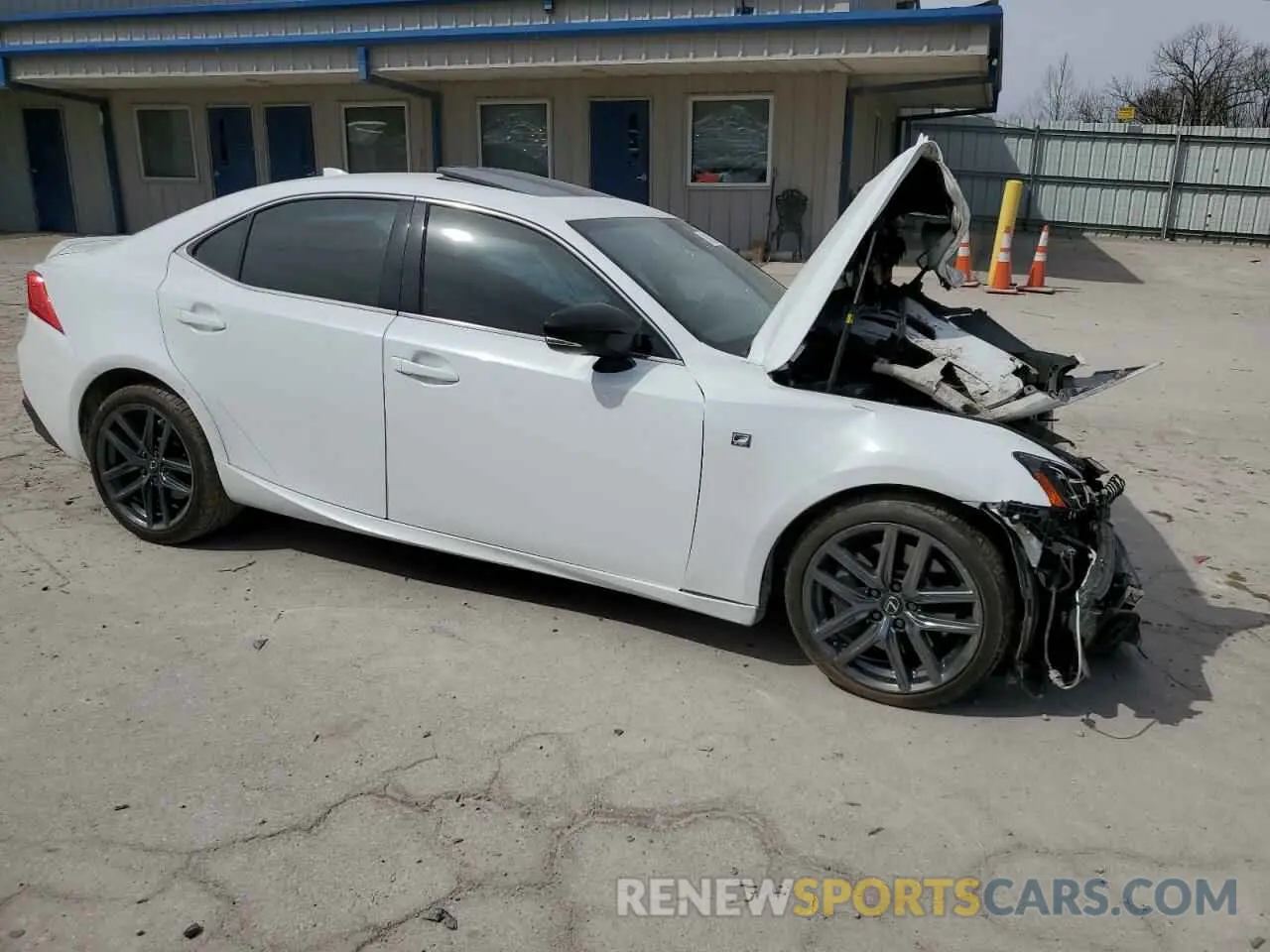 4 Photograph of a damaged car JTHG81F27L5041365 LEXUS IS 300 F S 2020