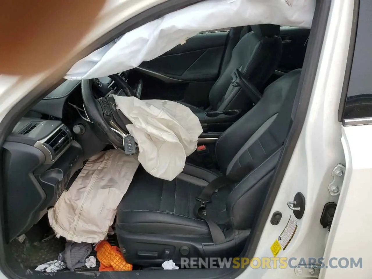 7 Photograph of a damaged car JTHG81F27L5041365 LEXUS IS 300 F S 2020