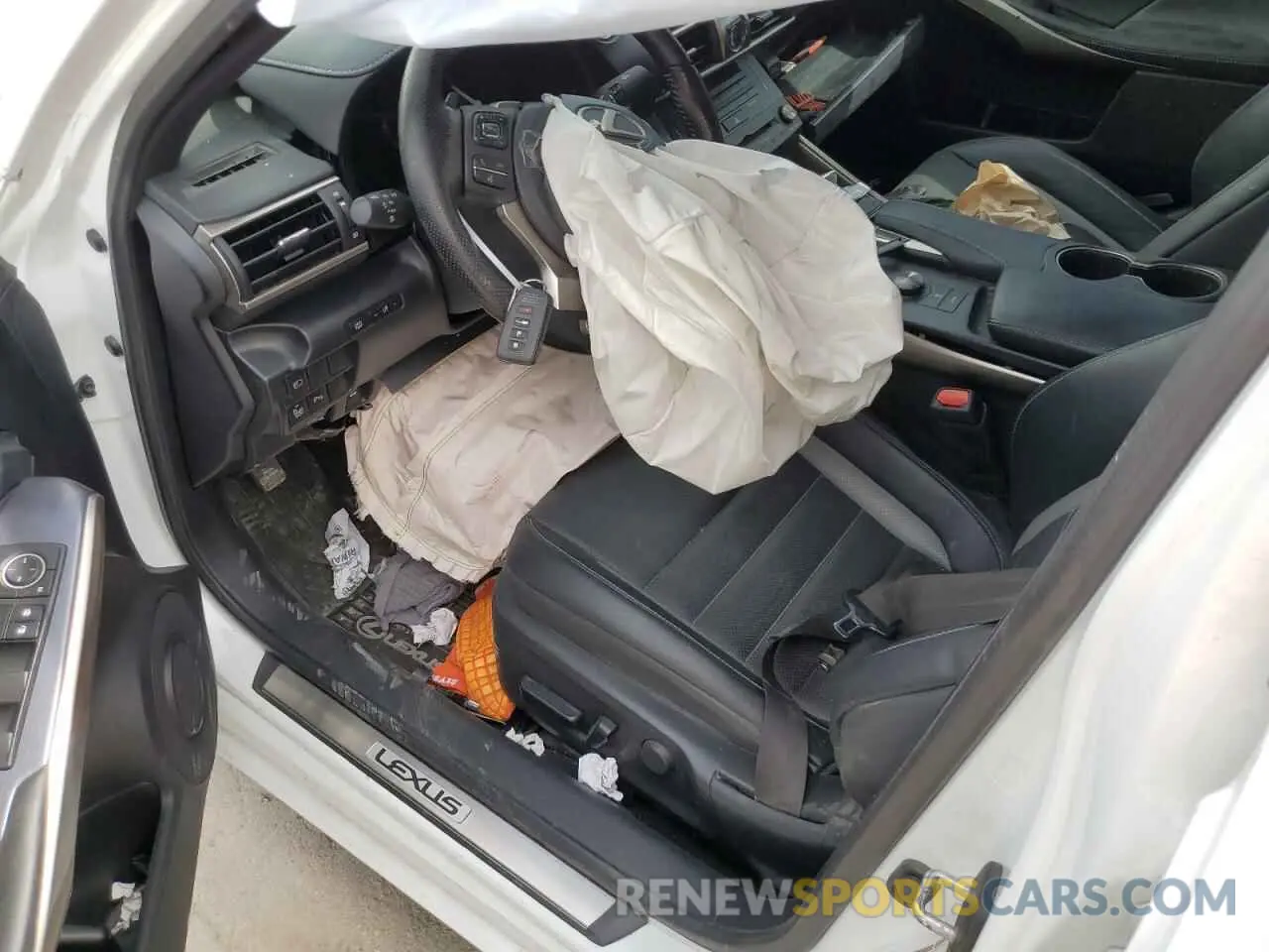 8 Photograph of a damaged car JTHG81F27L5041365 LEXUS IS 300 F S 2020