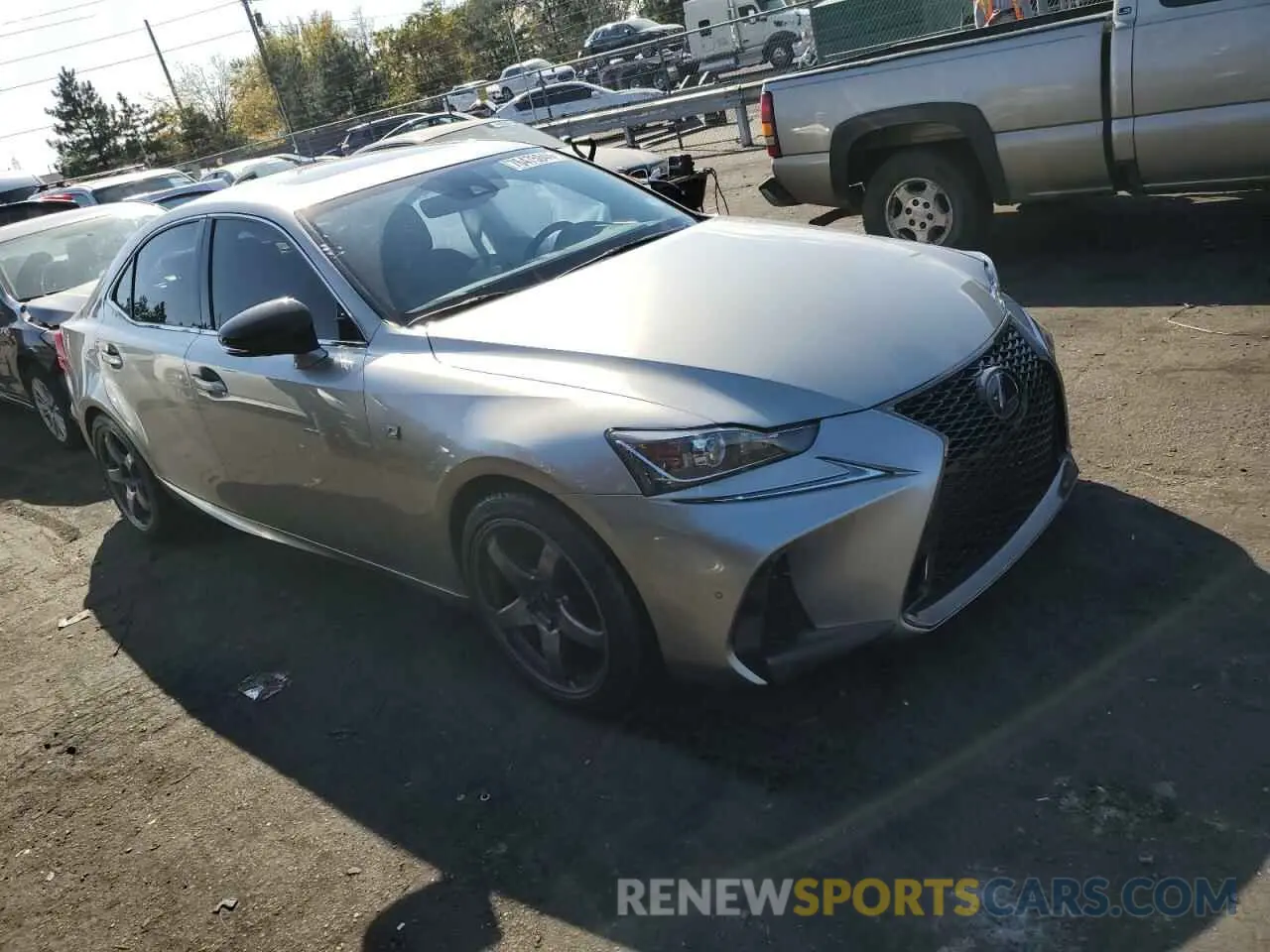 4 Photograph of a damaged car JTHG81F28L5043173 LEXUS IS 300 F S 2020