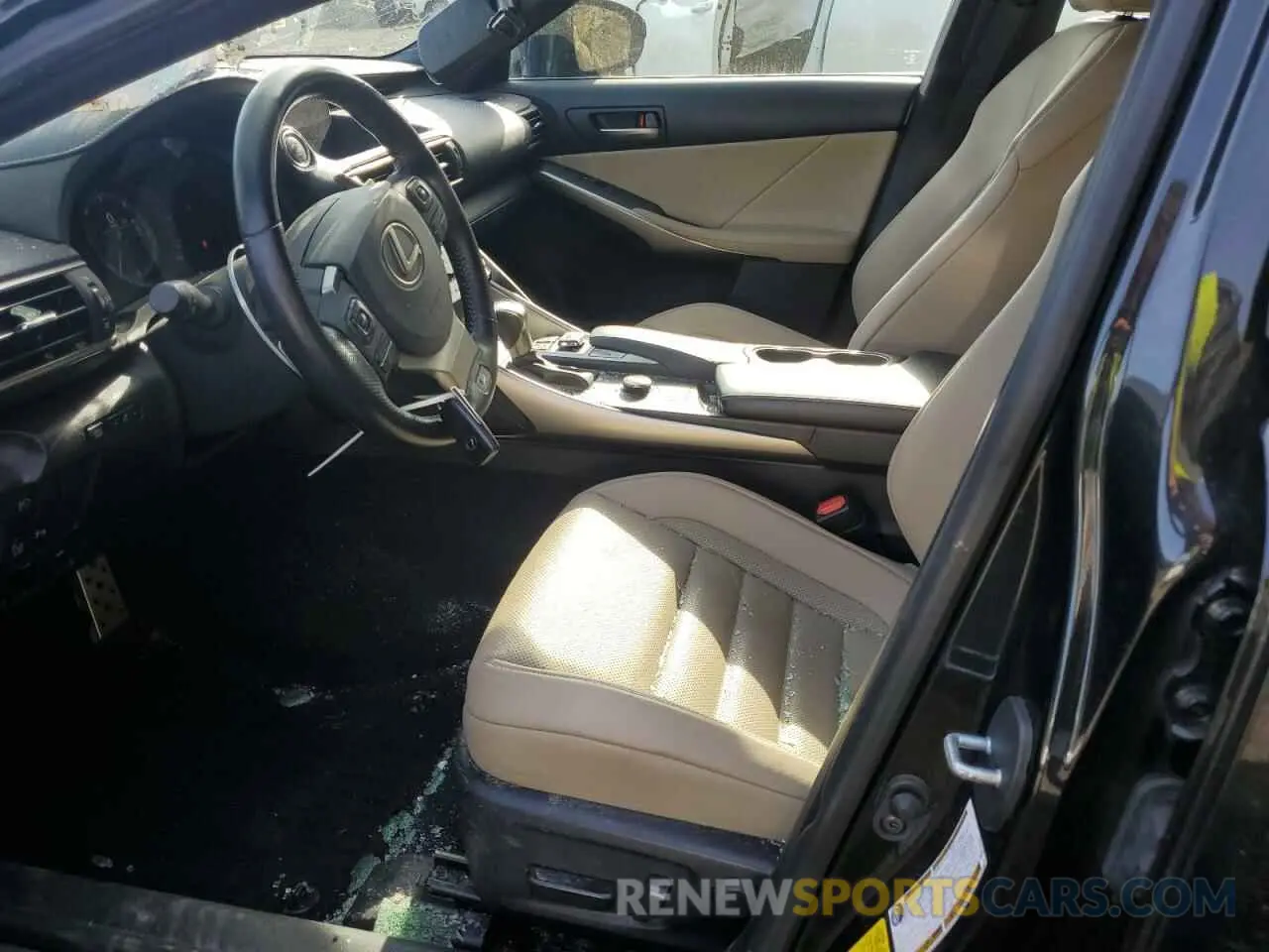 7 Photograph of a damaged car JTHG81F29L5042405 LEXUS IS 300 F S 2020