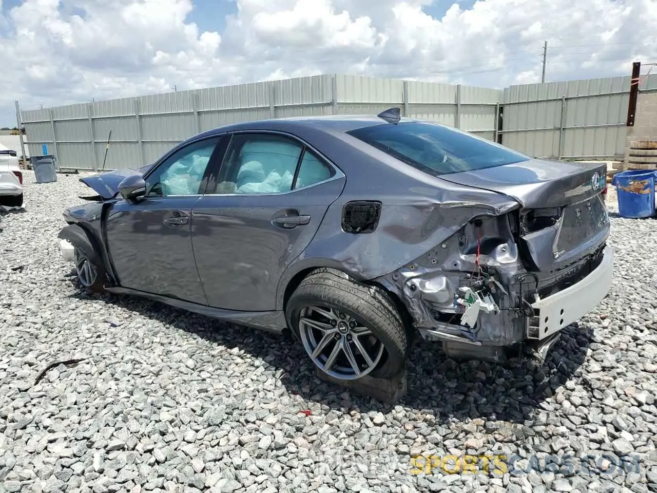 2 Photograph of a damaged car JTHGA1D20L5107925 LEXUS IS 300 F S 2020