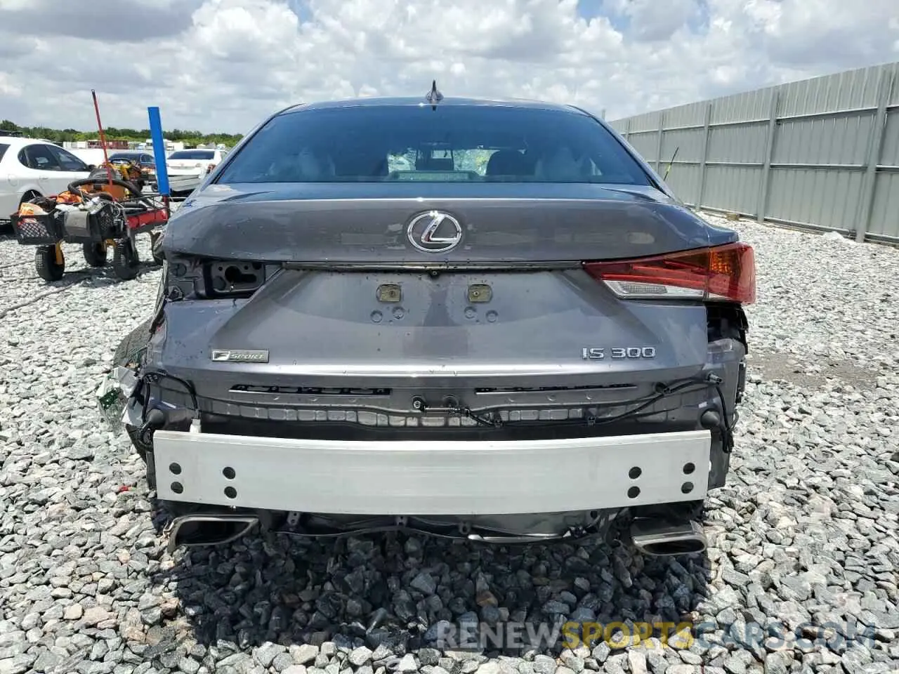 6 Photograph of a damaged car JTHGA1D20L5107925 LEXUS IS 300 F S 2020