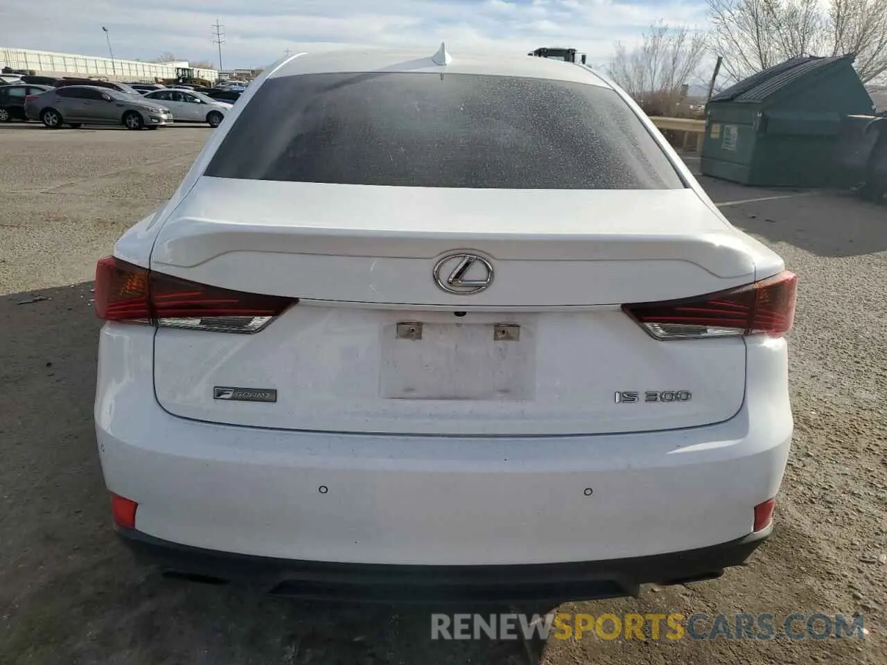 6 Photograph of a damaged car JTHGA1D21L5103995 LEXUS IS 300 F S 2020