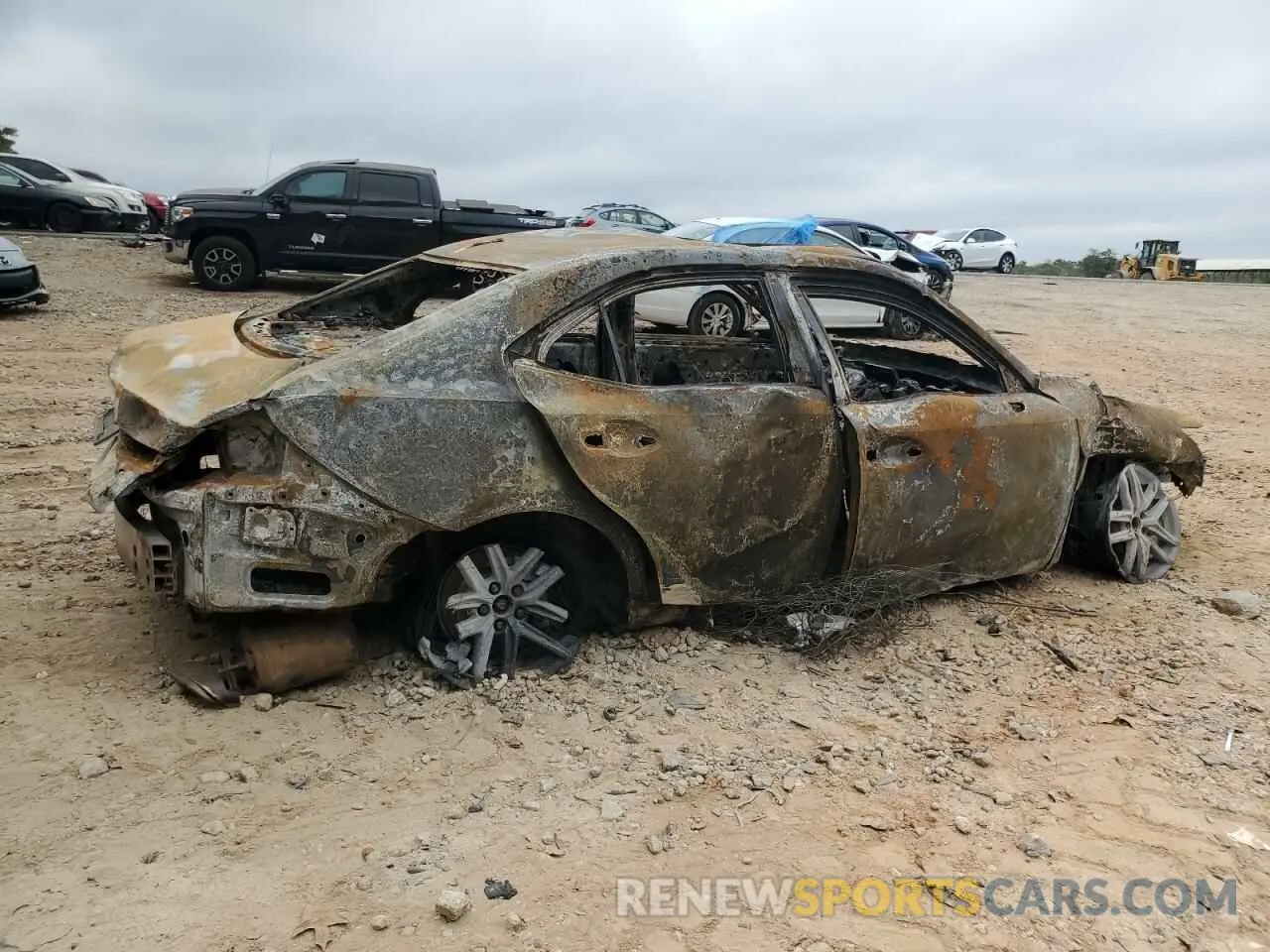 3 Photograph of a damaged car JTHGA1D23L5103125 LEXUS IS 300 F S 2020