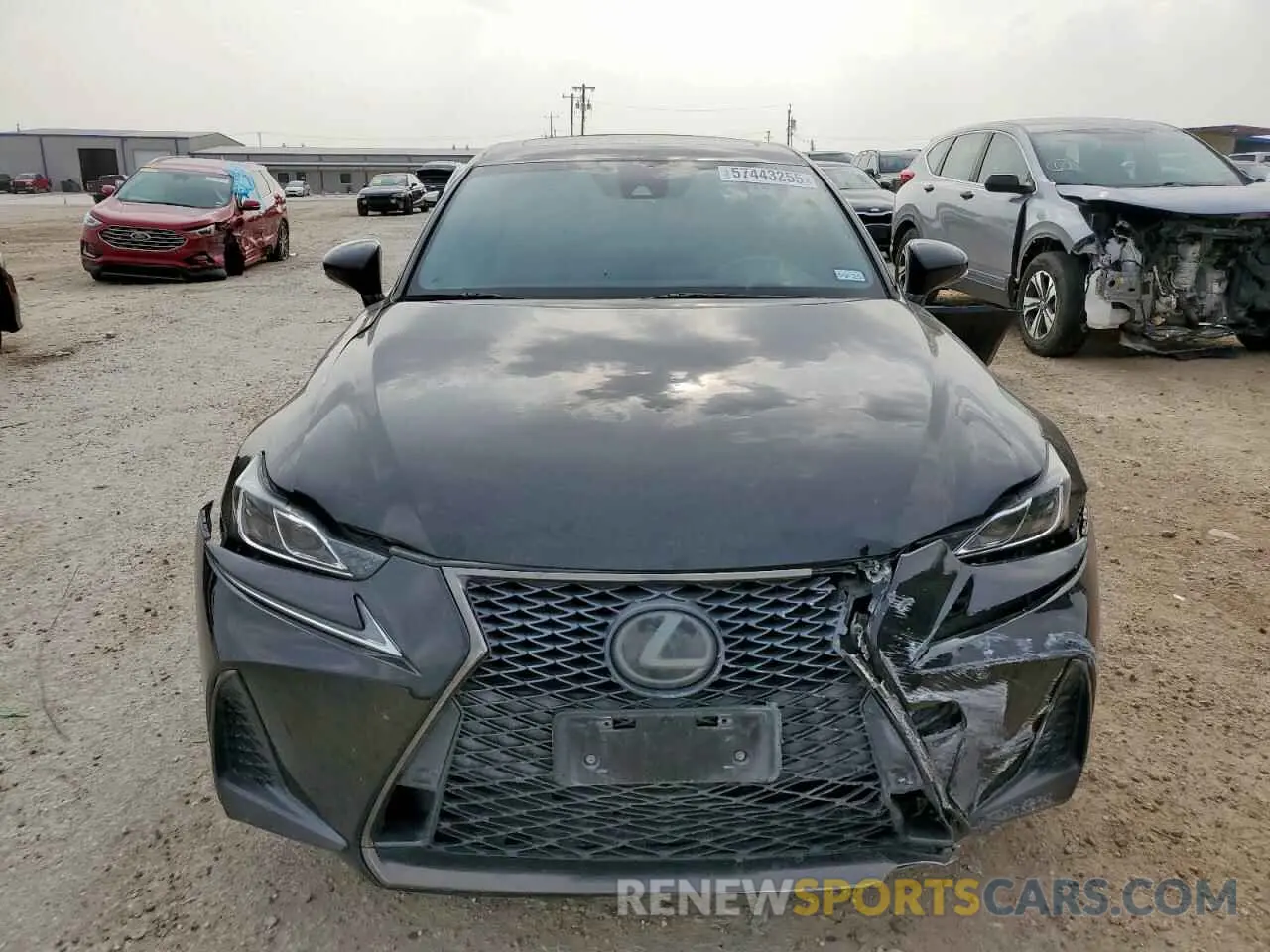 5 Photograph of a damaged car JTHGA1D23L5103657 LEXUS IS 300 F S 2020